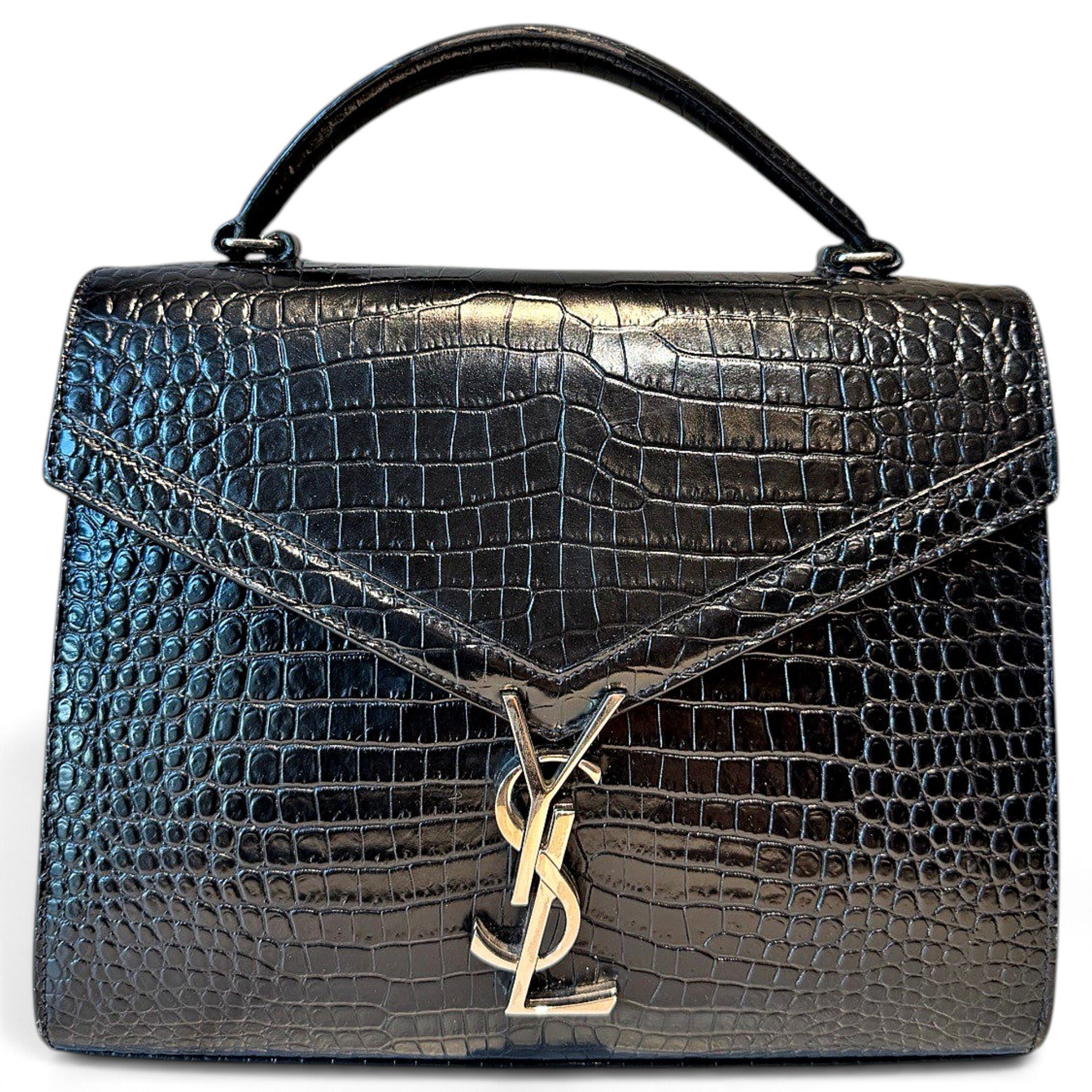 Cassandra Top Handle leather handbag