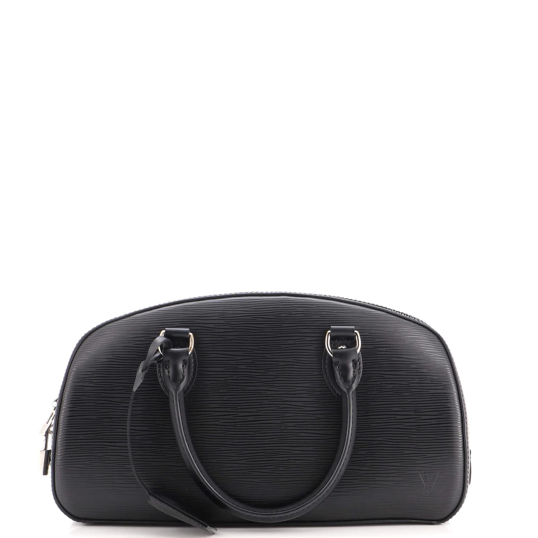 Leather bowling bag