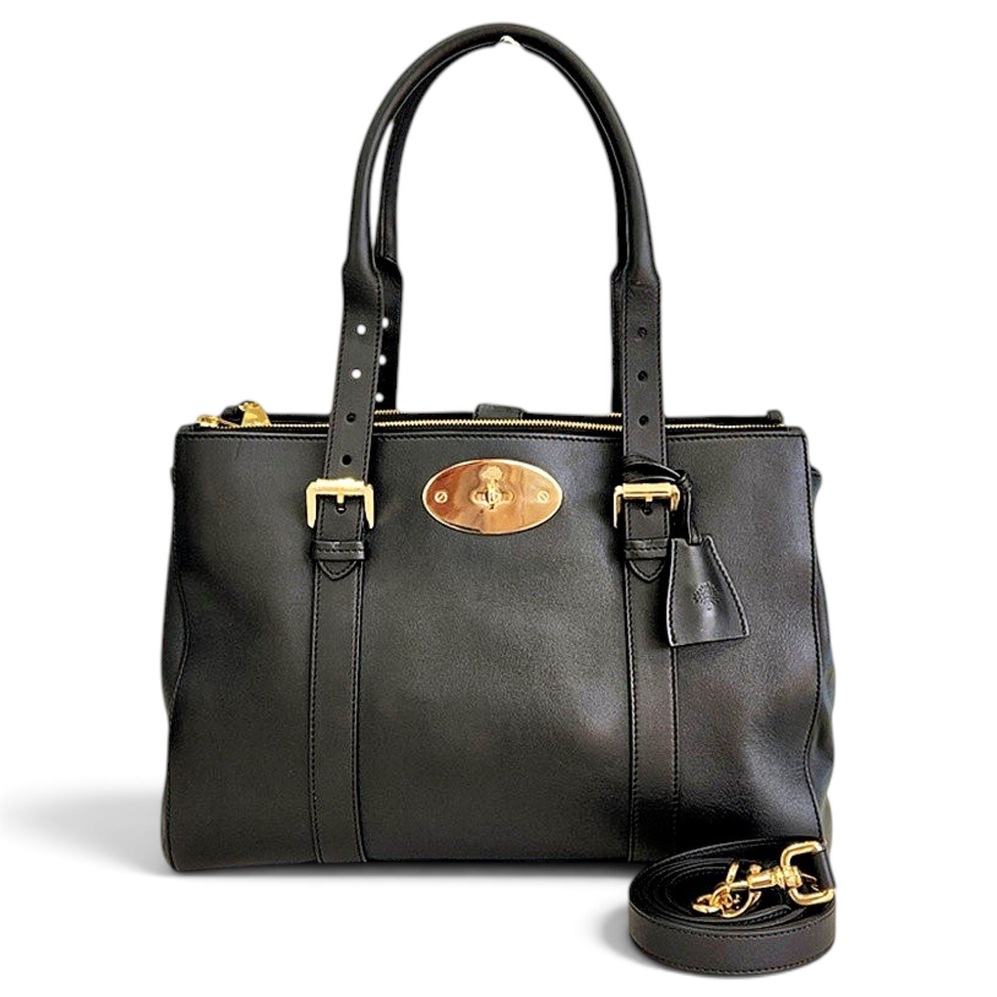 Mulberry Bayswater leather handbag