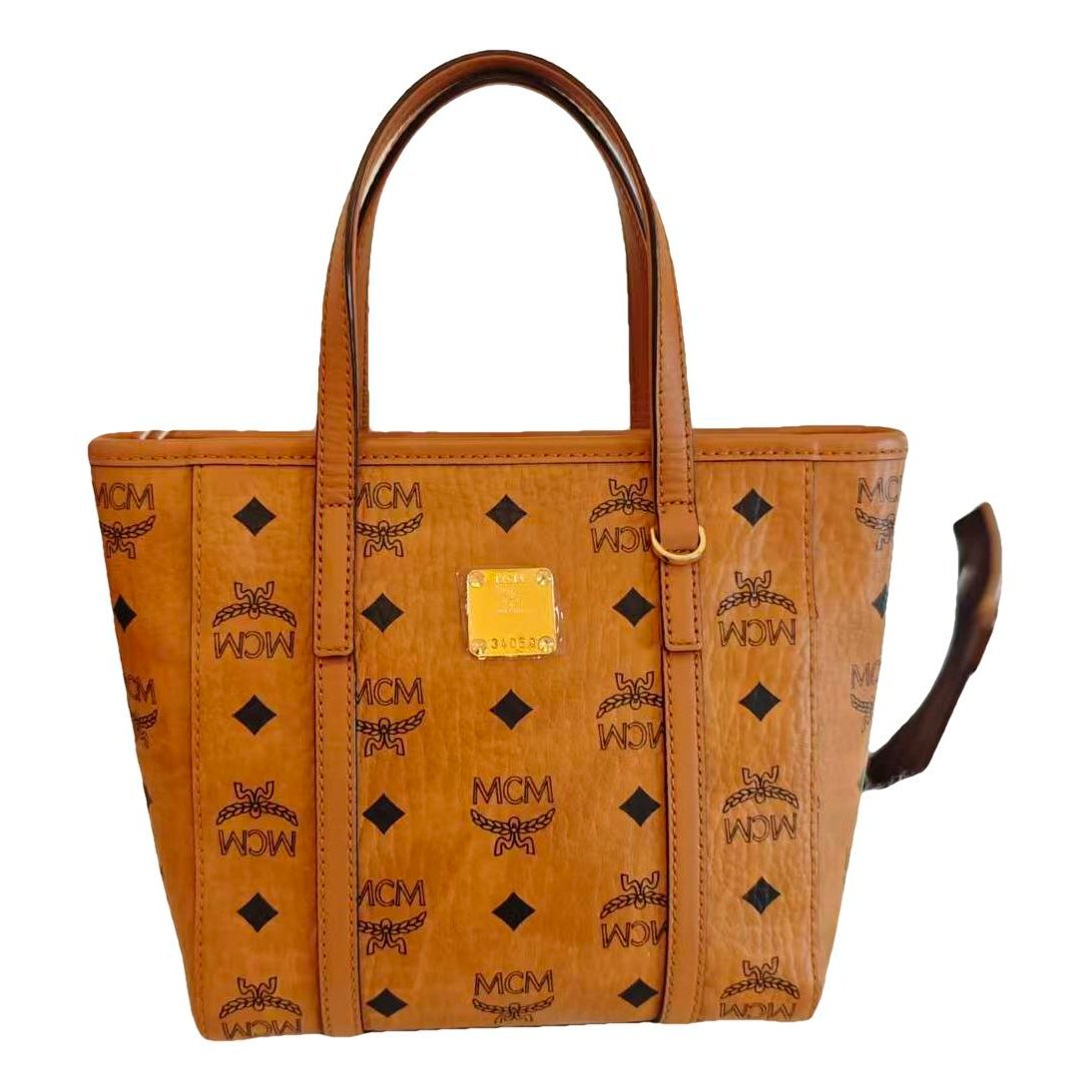Leather tote