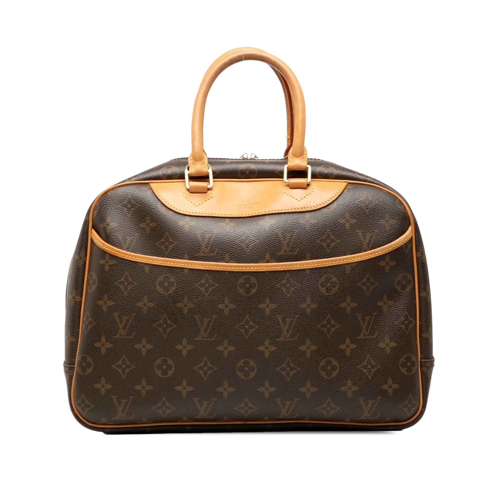 Deauville leather handbag