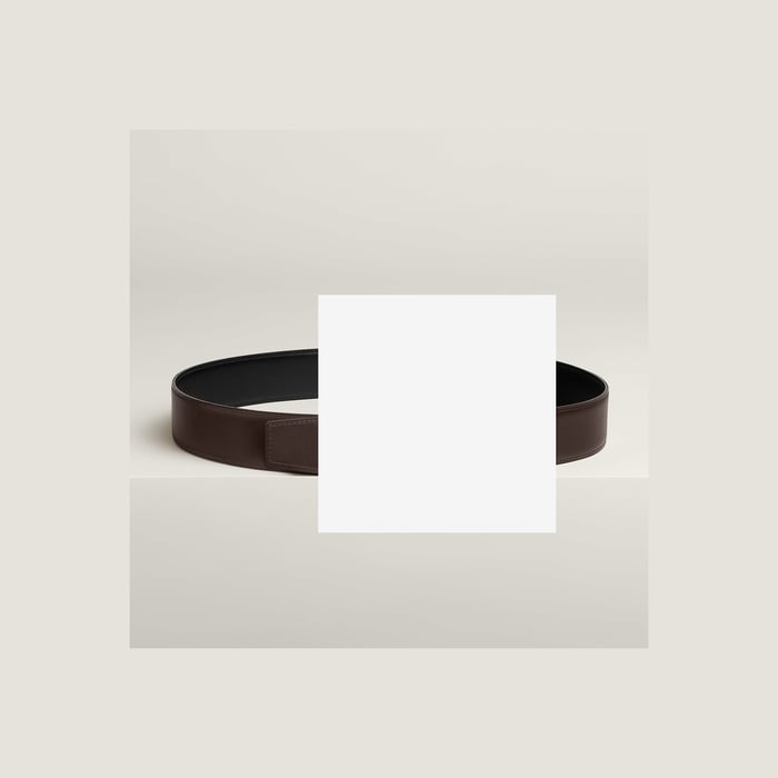 Quizz Ferme-tout Belt Buckle & Reversible Leather Strap 38 MM