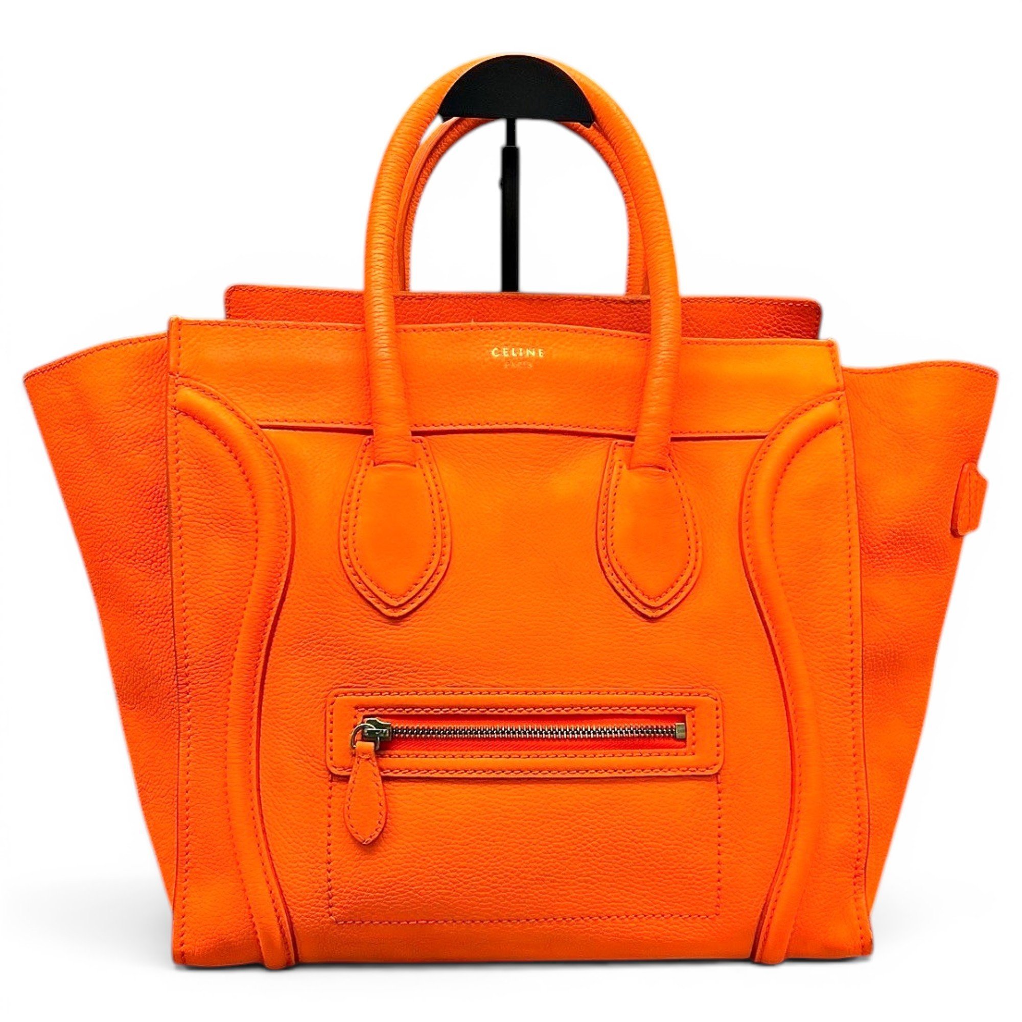 Luggage leather handbag