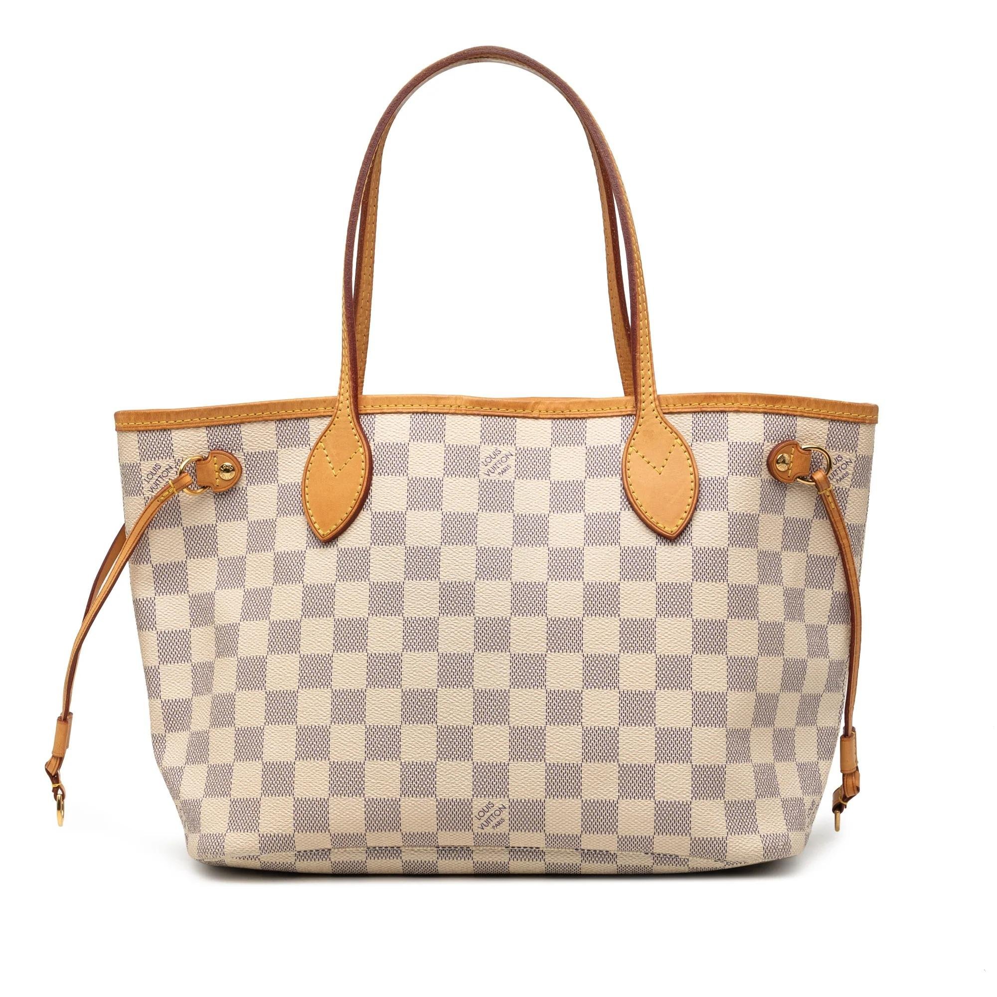Neverfull leather tote