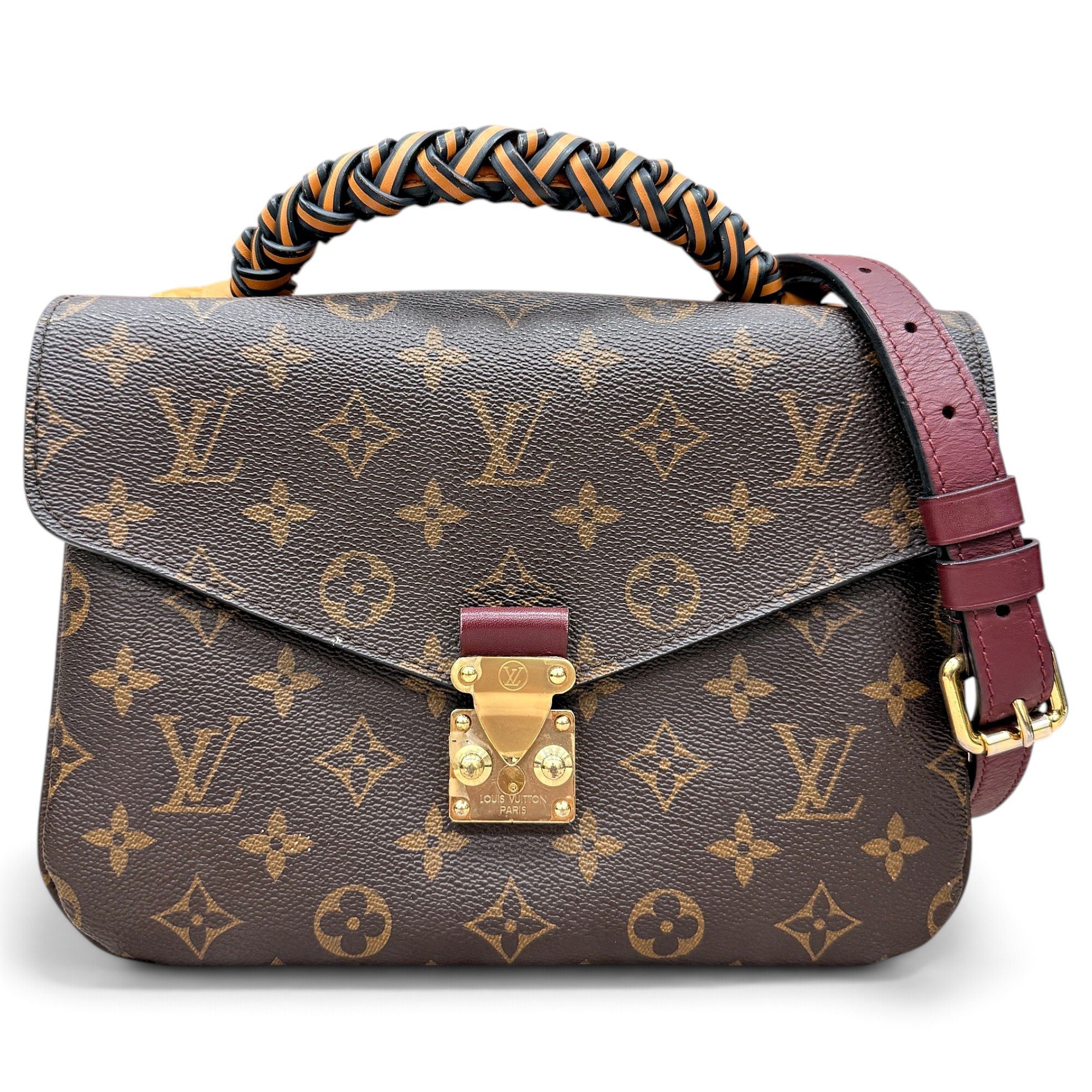 Metis leather handbag