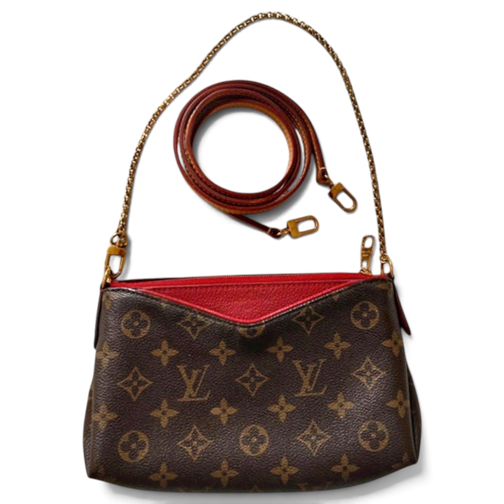 Pallas leather crossbody bag