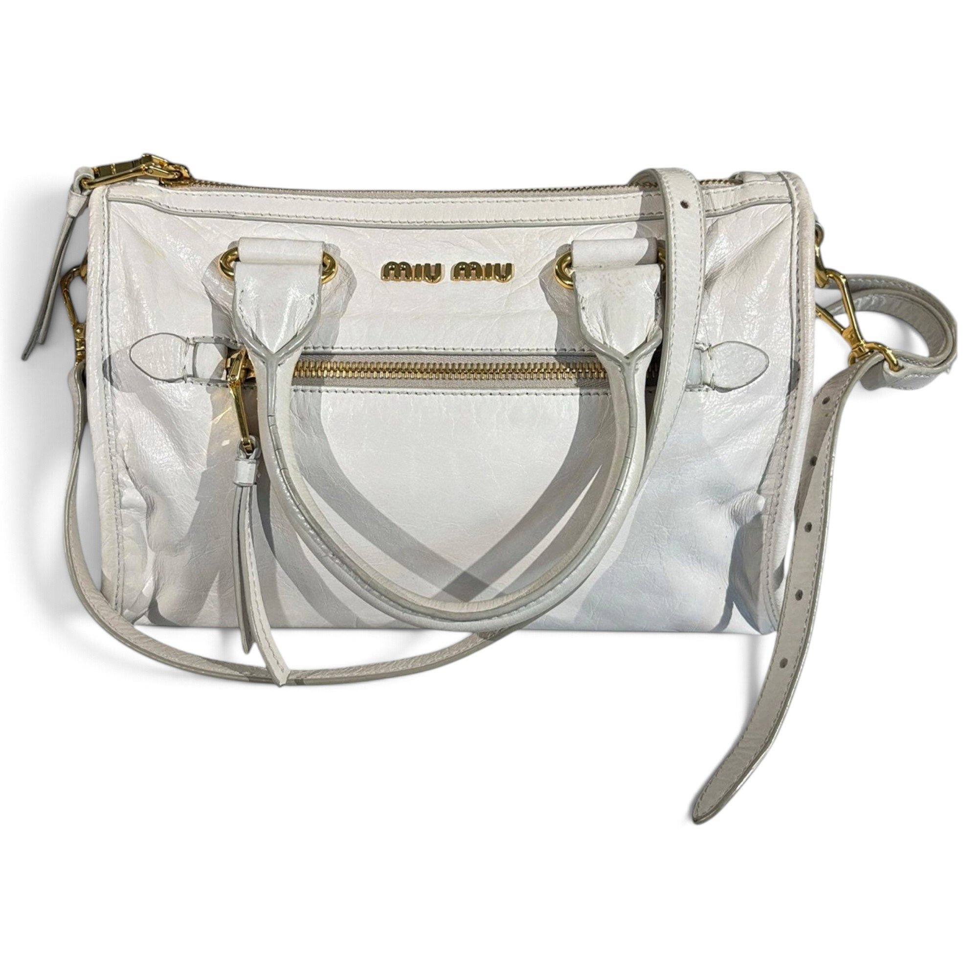 Leather crossbody bag