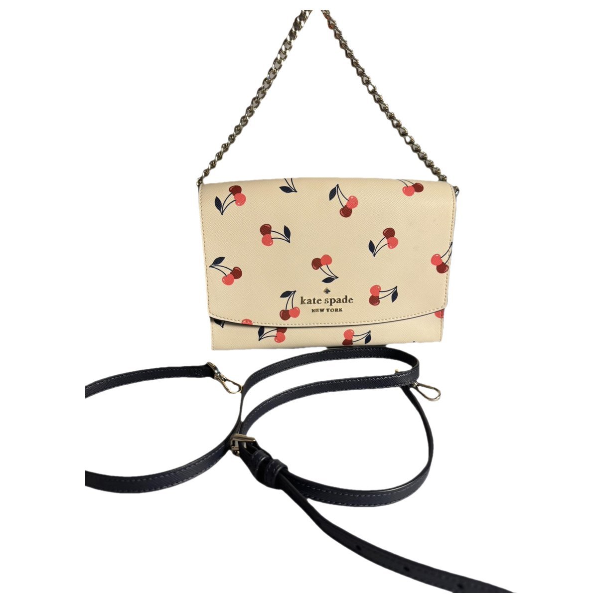 Patent leather handbag
