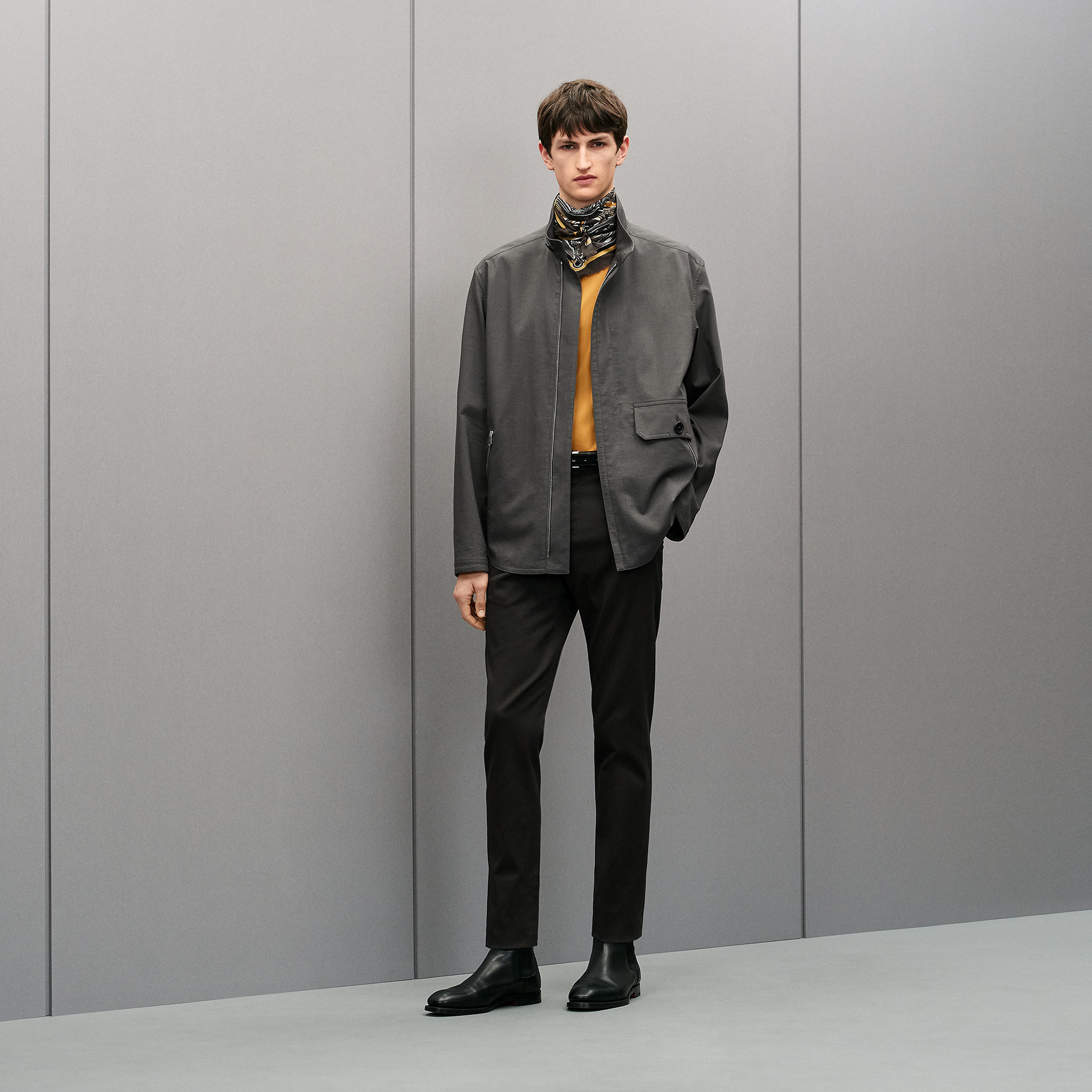 "Neo pique" overshirt