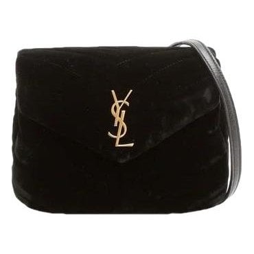 Loulou velvet crossbody bag
