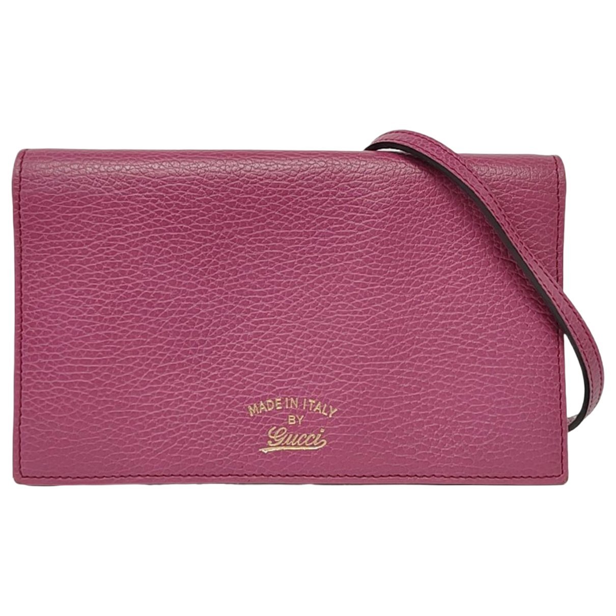 Swing leather crossbody bag