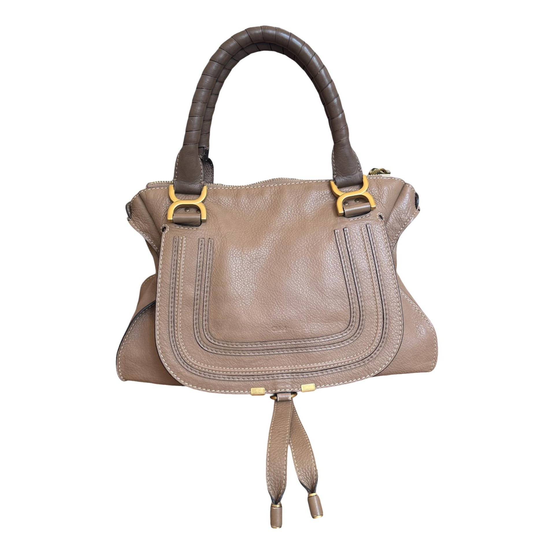 Marcie leather handbag