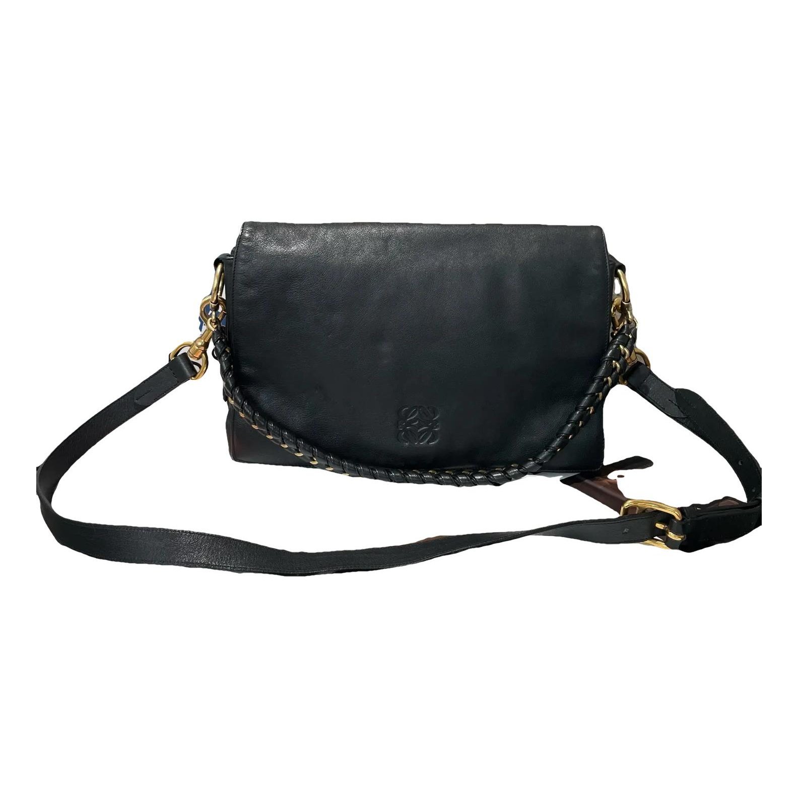Leather crossbody bag