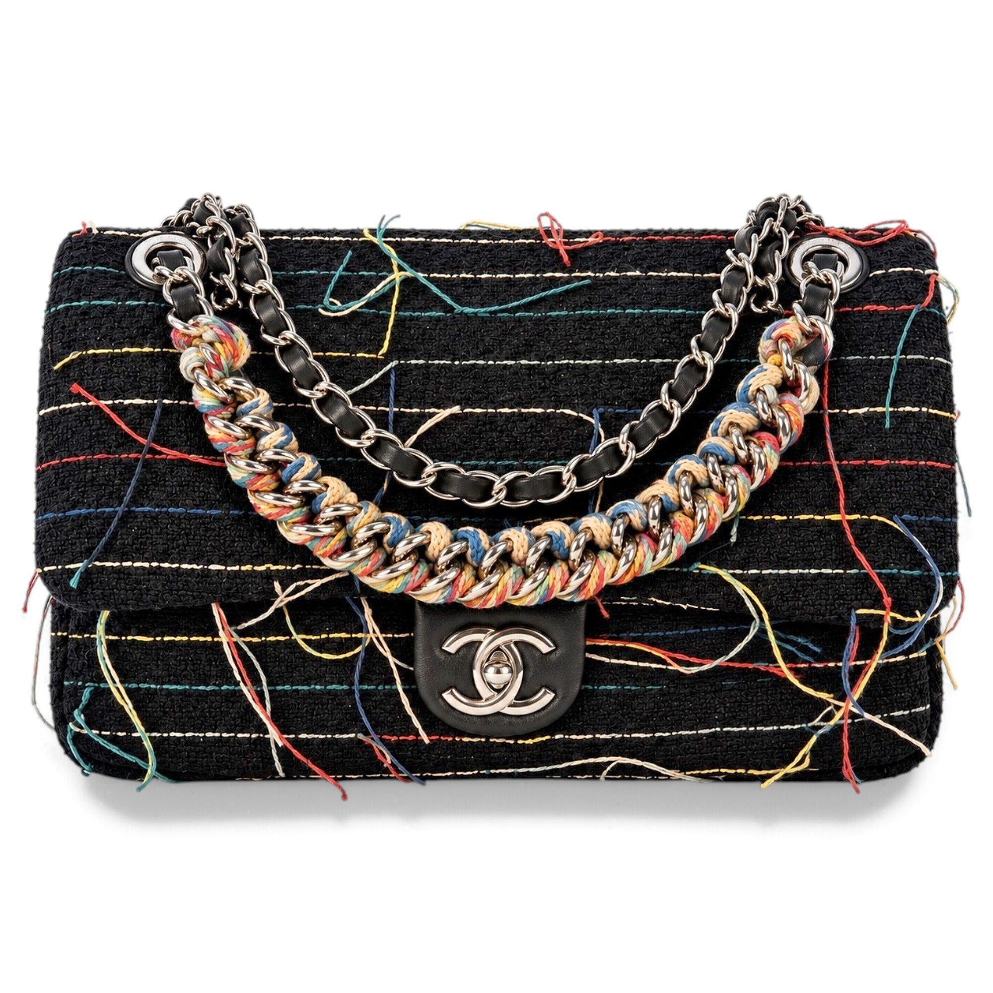 Chanel Timeless/Classique tweed handbag