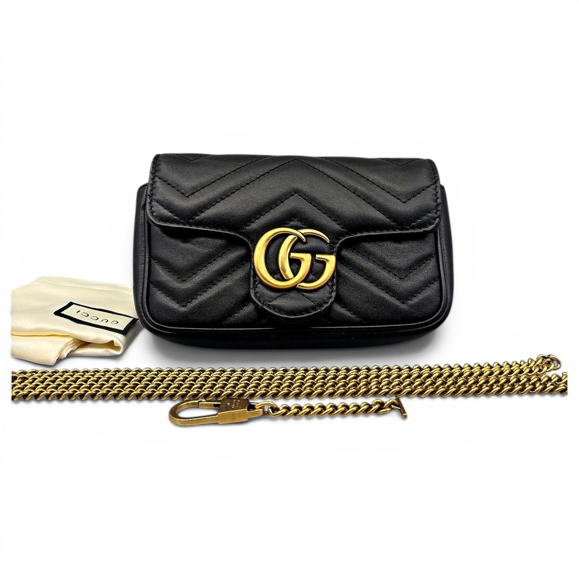 GG Marmont Chain leather handbag