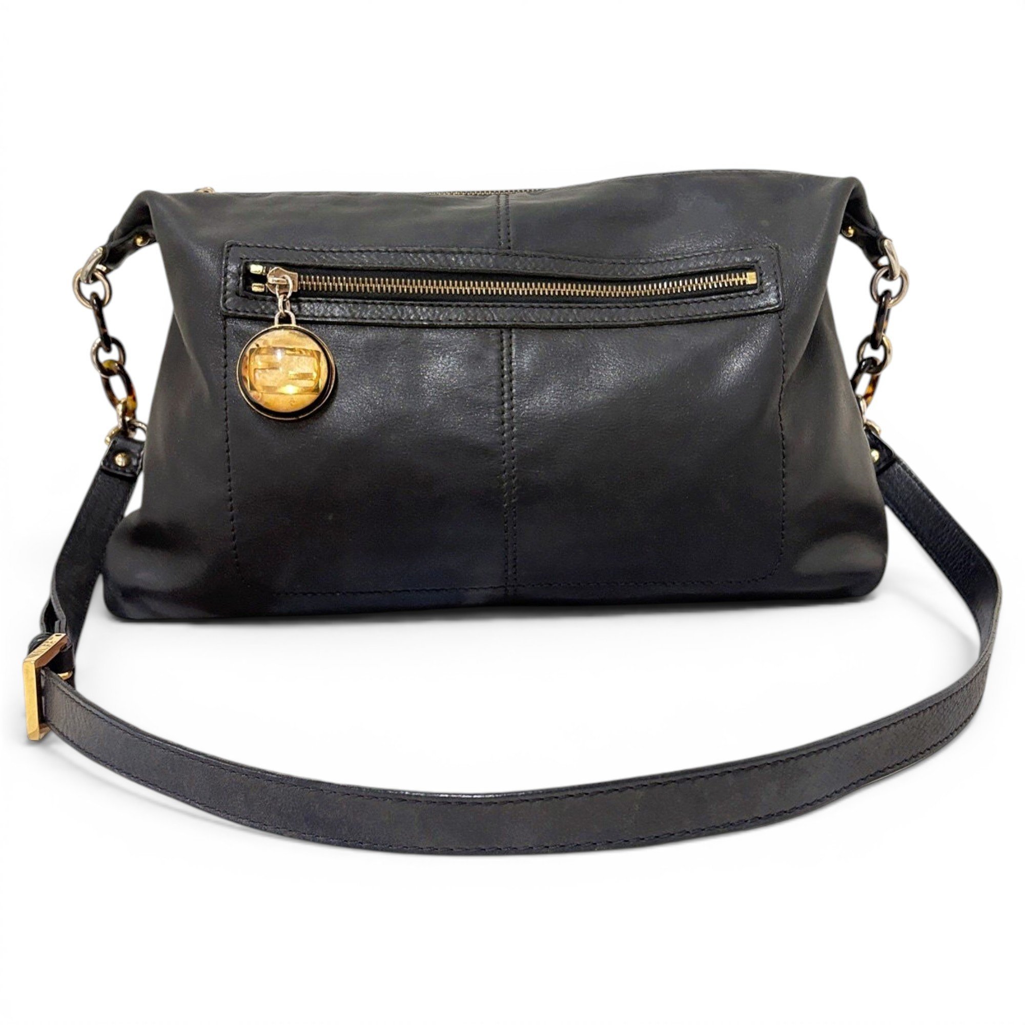 Mamma Baguette leather crossbody bag