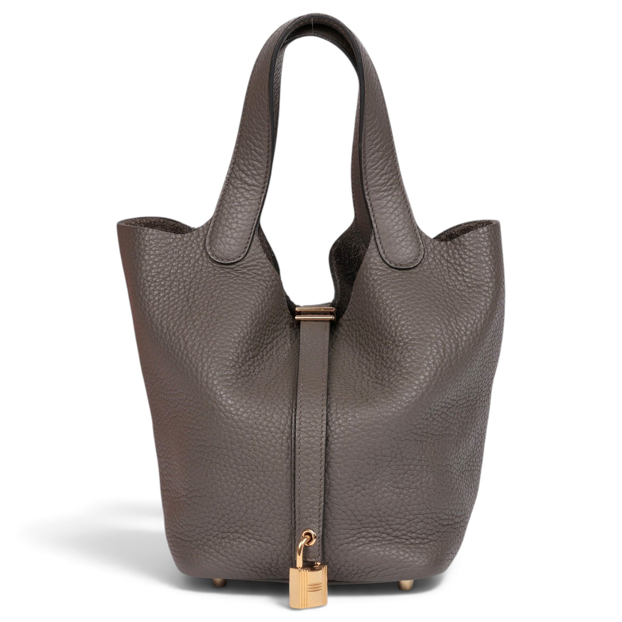 Picotin leather handbag