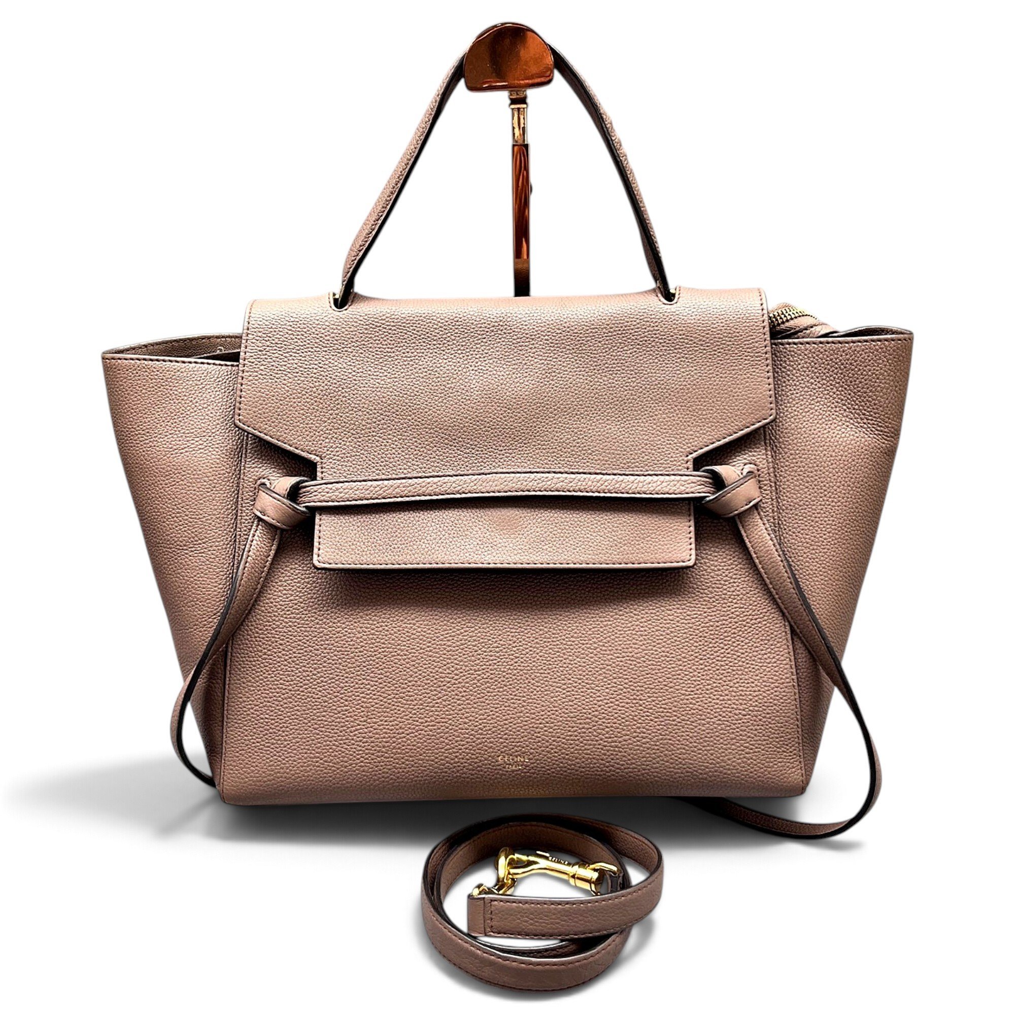 Celine Belt leather handbag