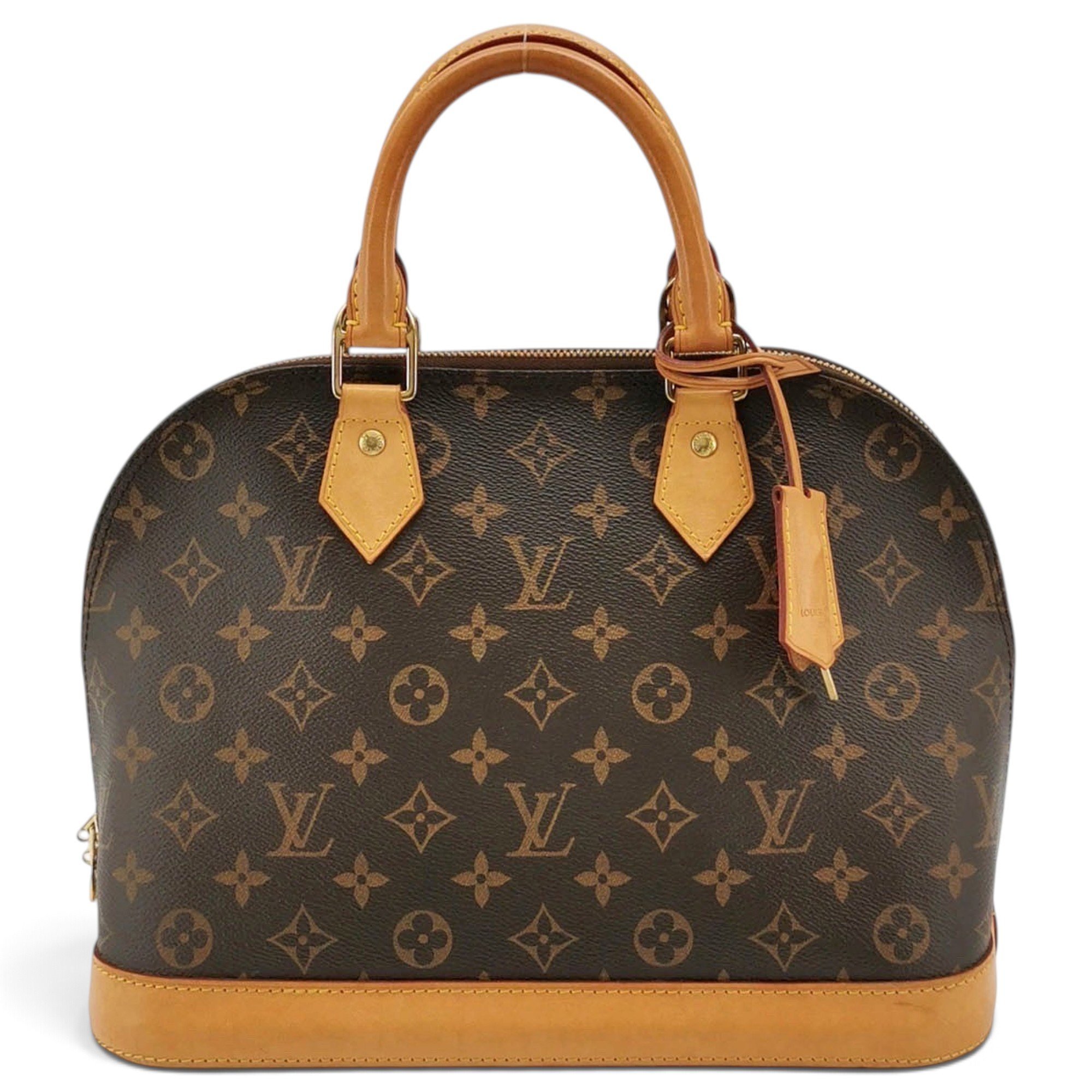 Alma leather handbag