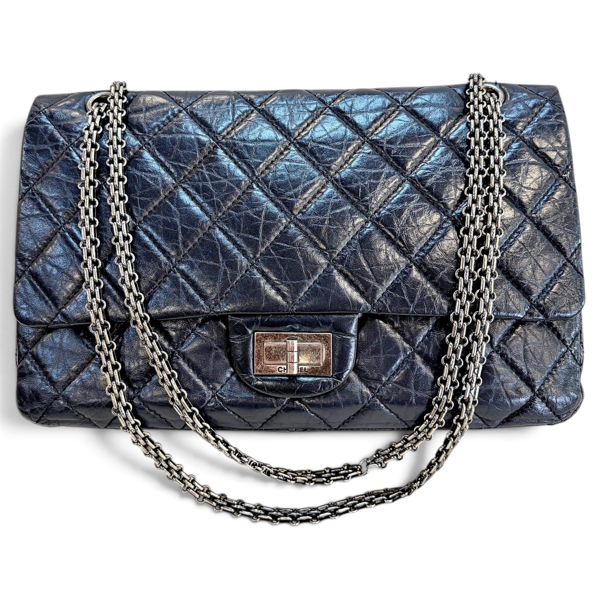2.55 leather handbag