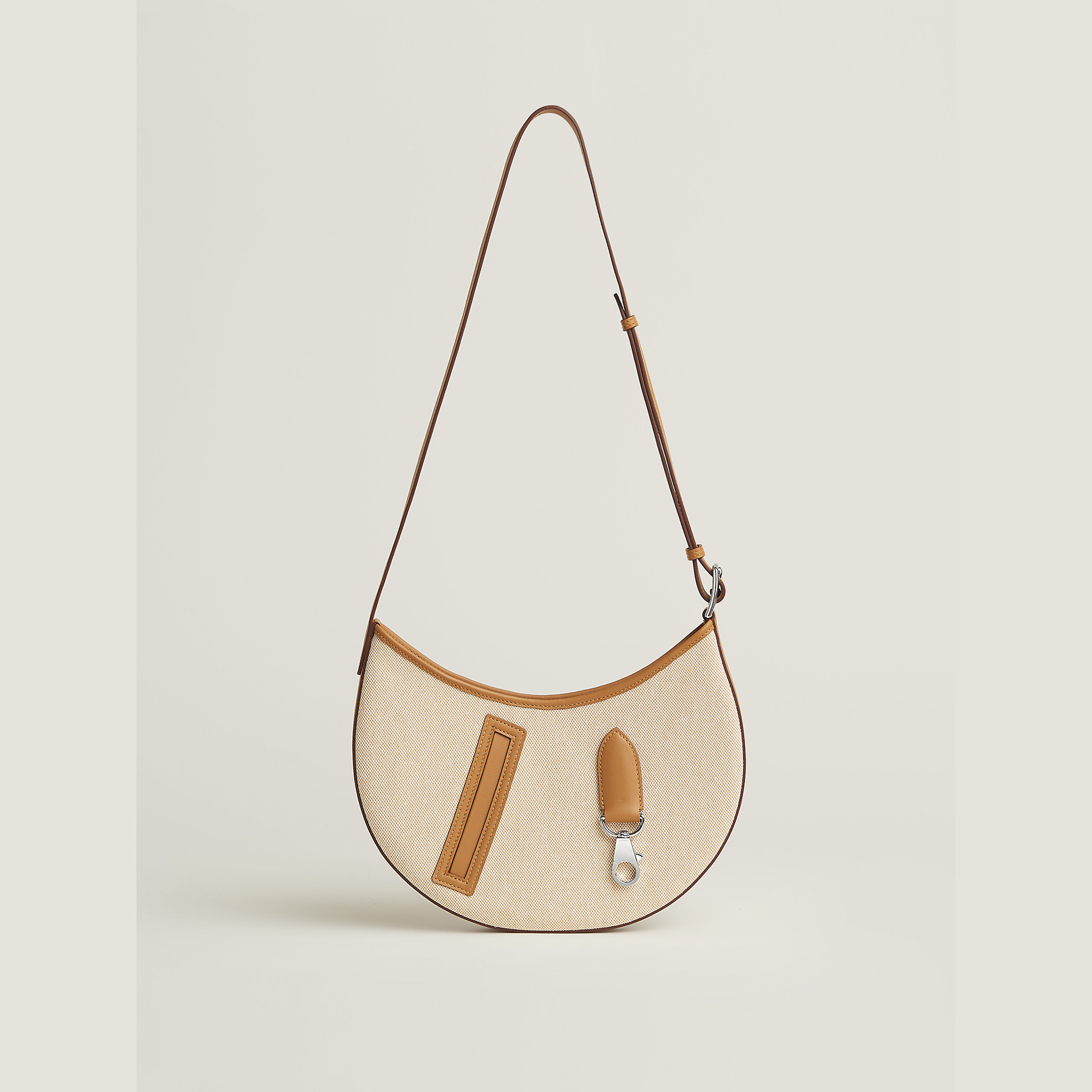 P'tit Arcon Toile & Cuir bag