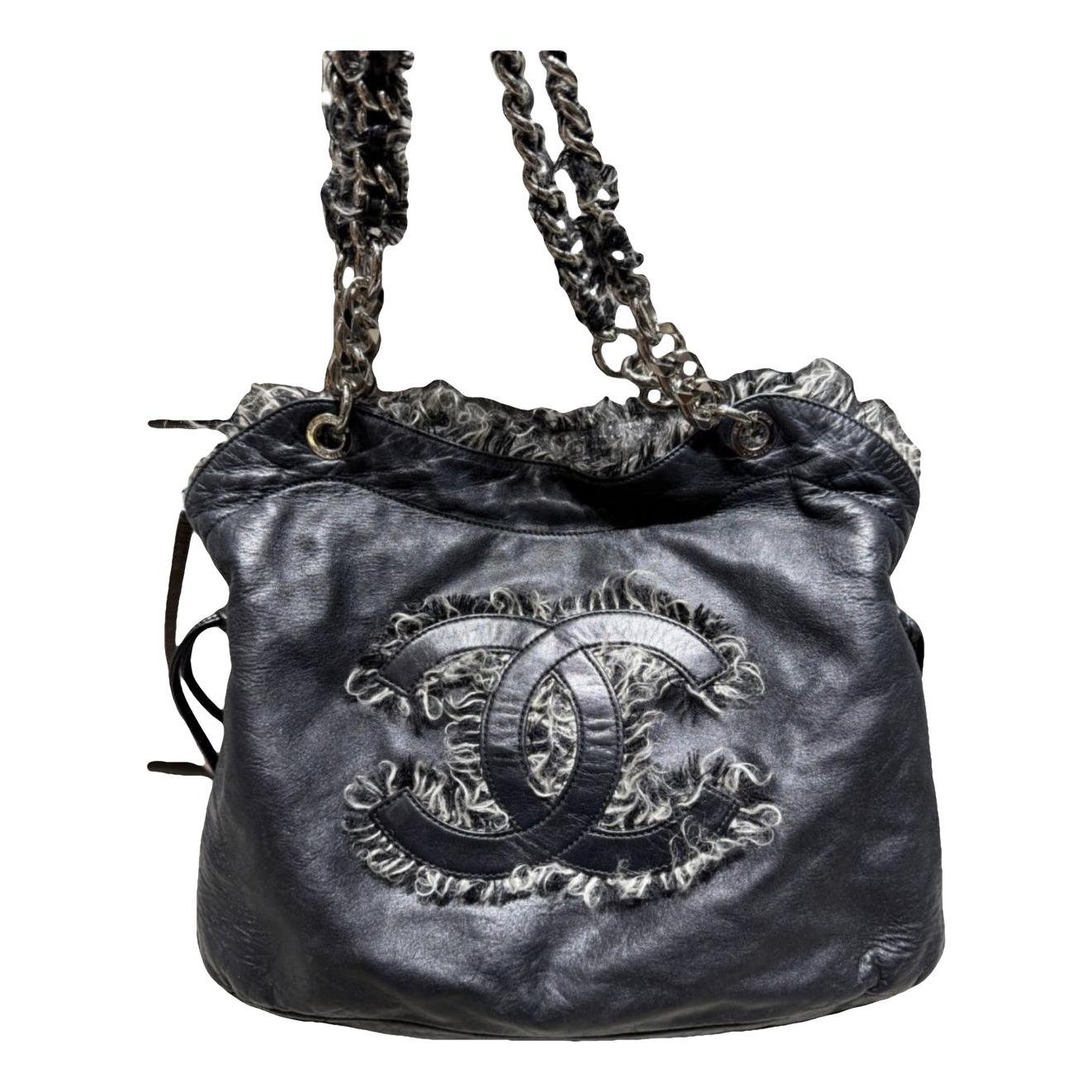 Petite Shopping Tote leather tote