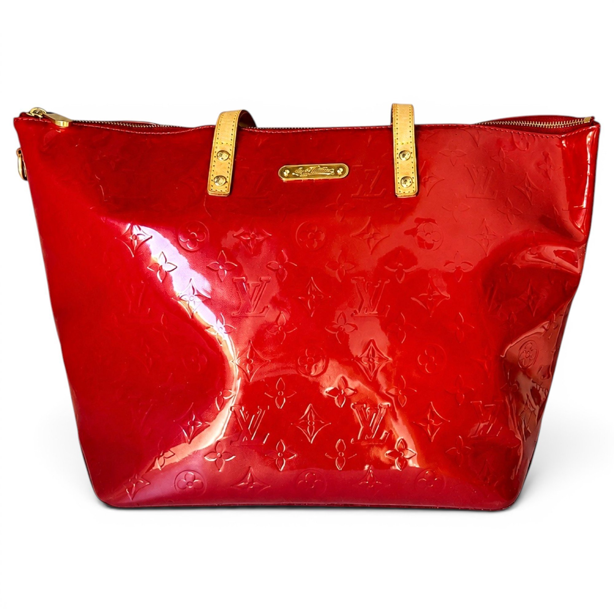 Bellevue patent leather tote