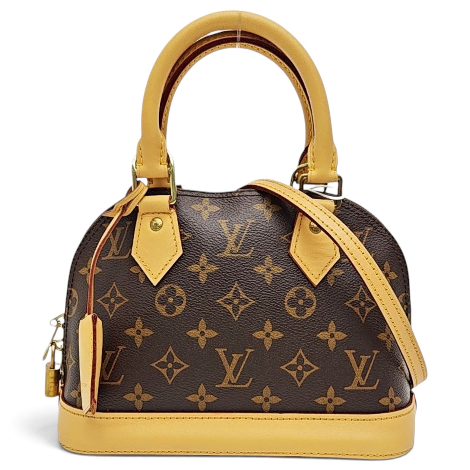 Alma leather handbag