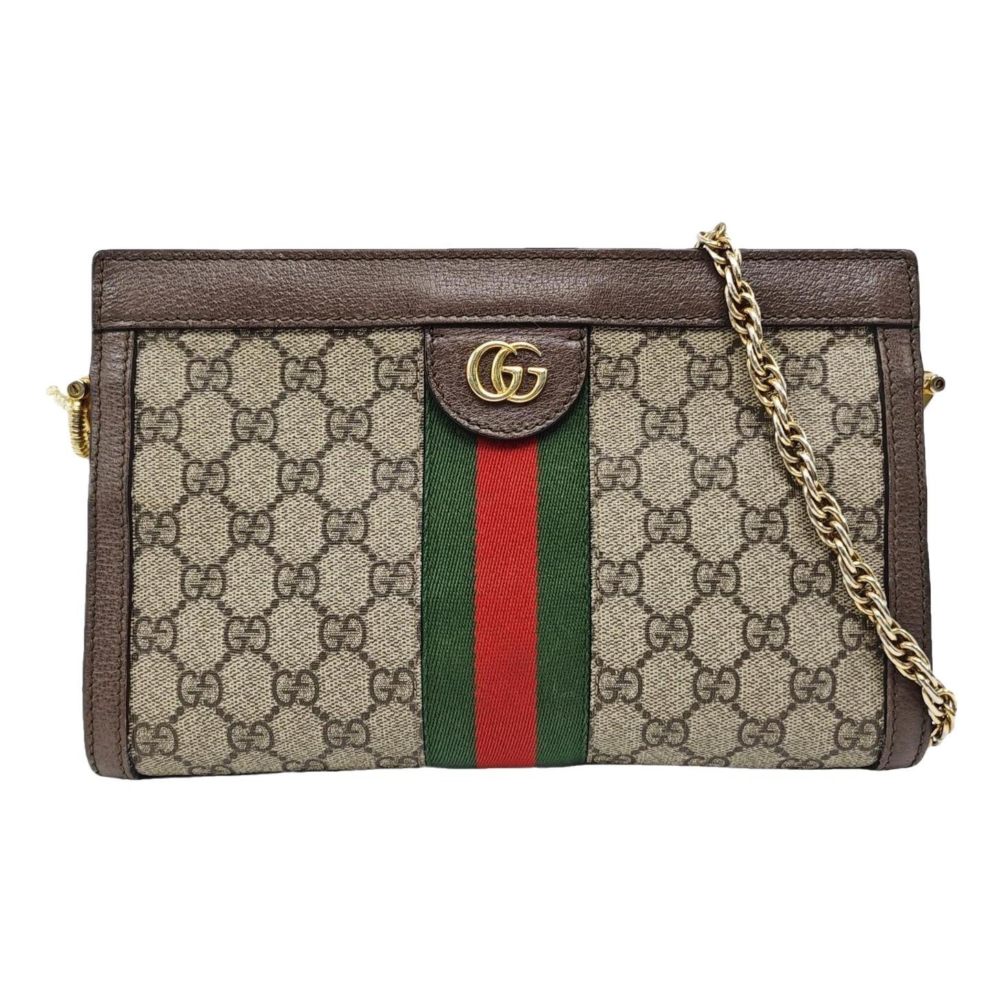 Ophidia leather handbag