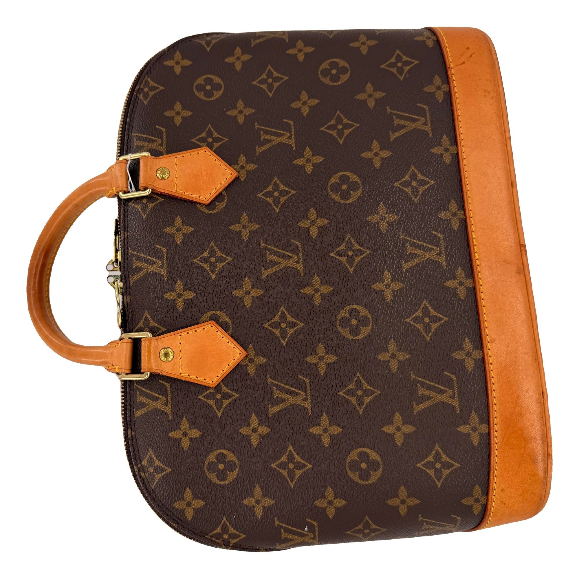 Alma leather handbag