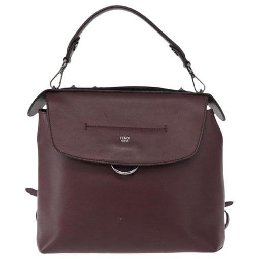 Back to school leather backpack