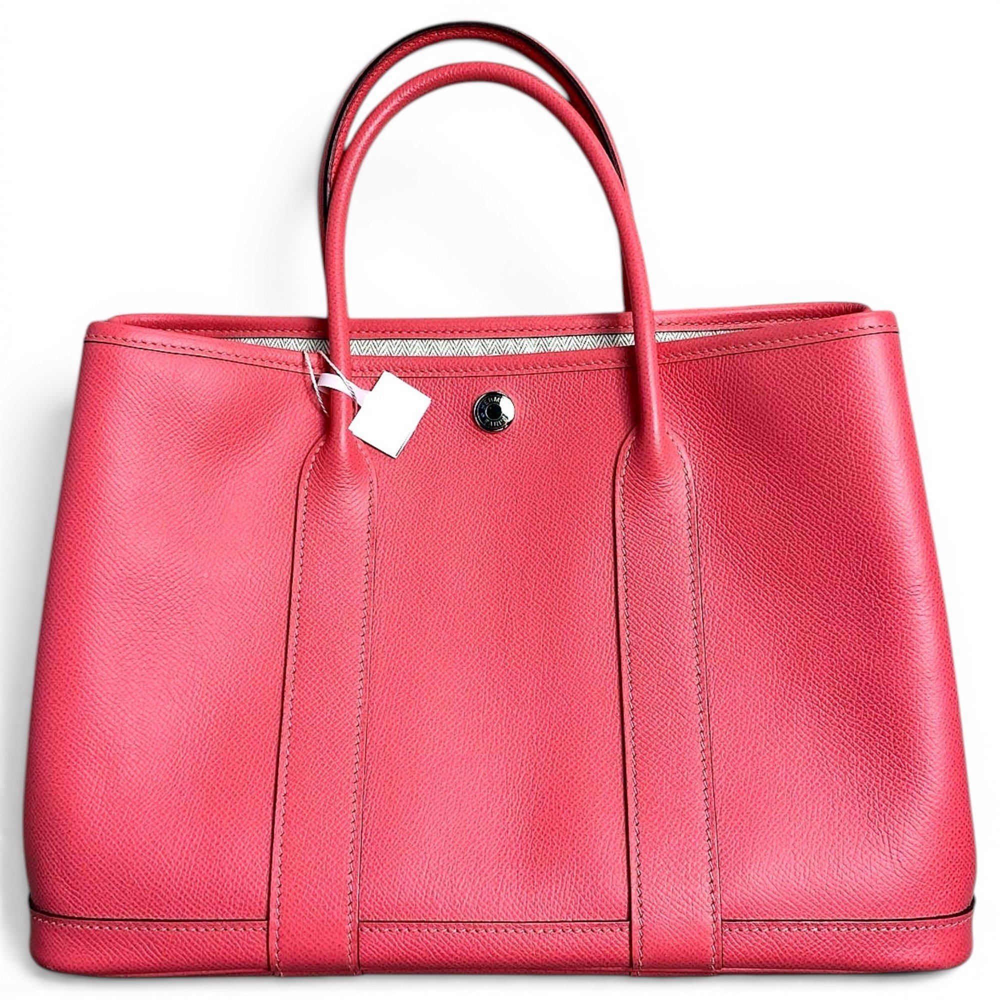 Garden Party leather handbag