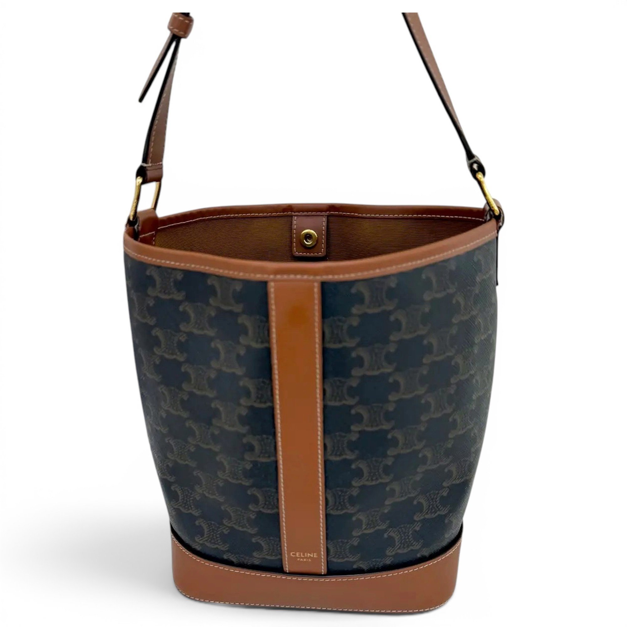 Vinyl crossbody bag