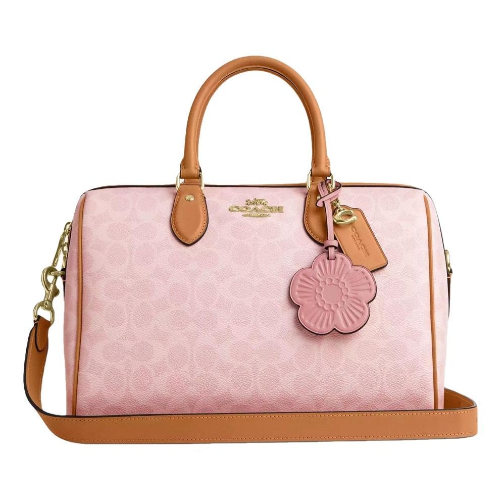 Leather satchel