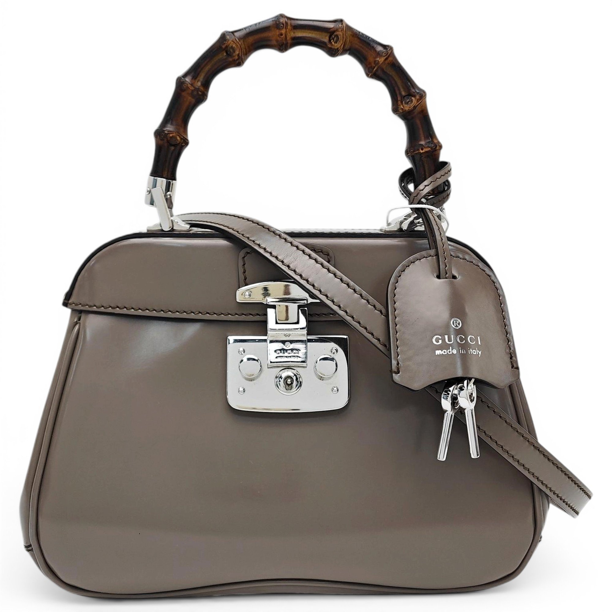 Lady Lock leather crossbody bag