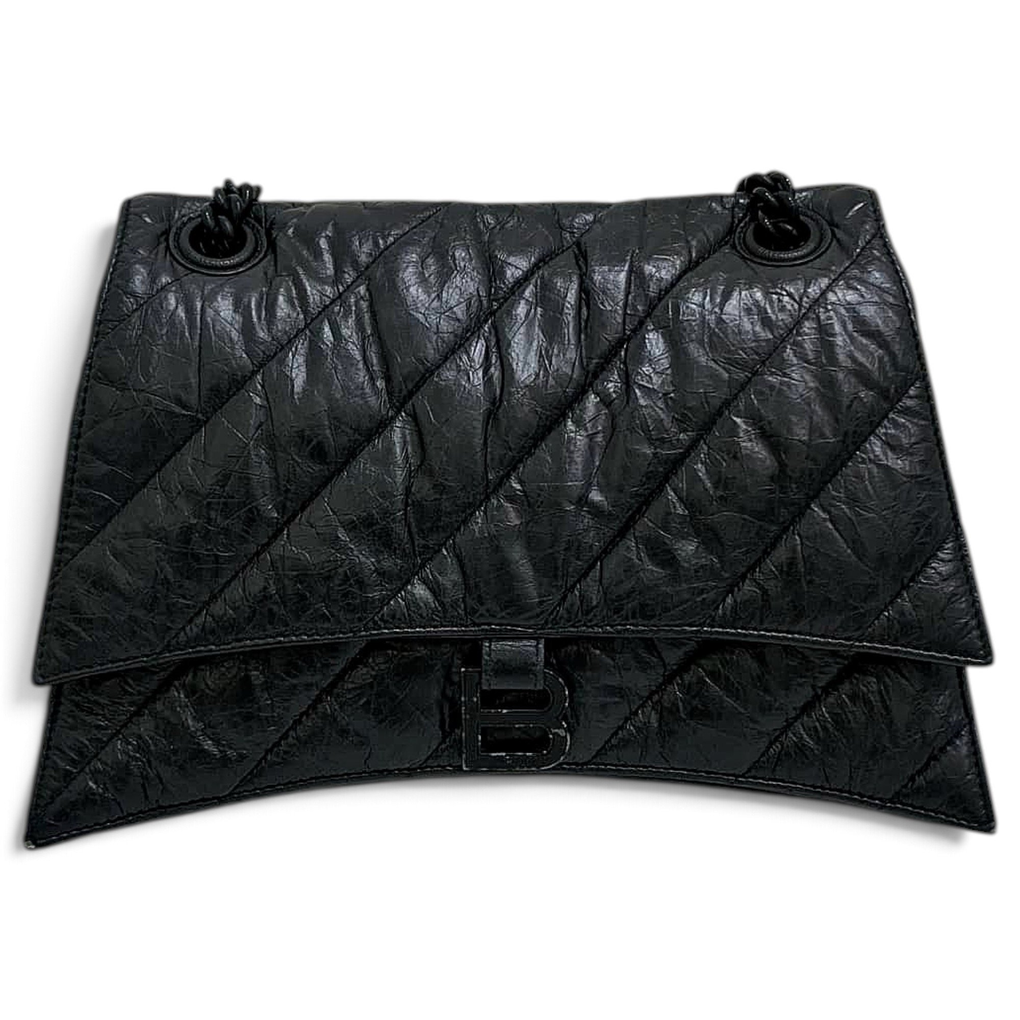 Balenciaga Crush leather handbag