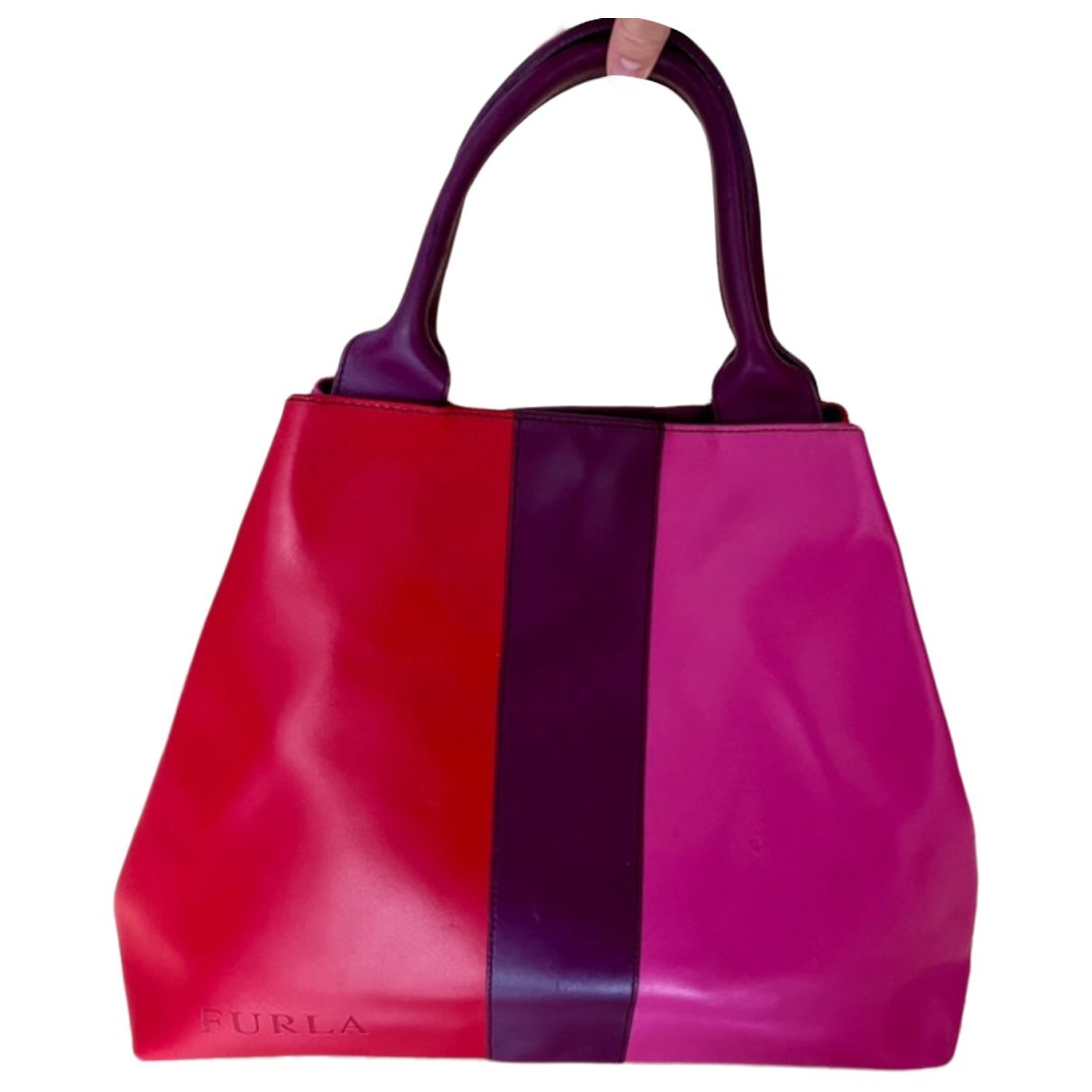 Leather handbag