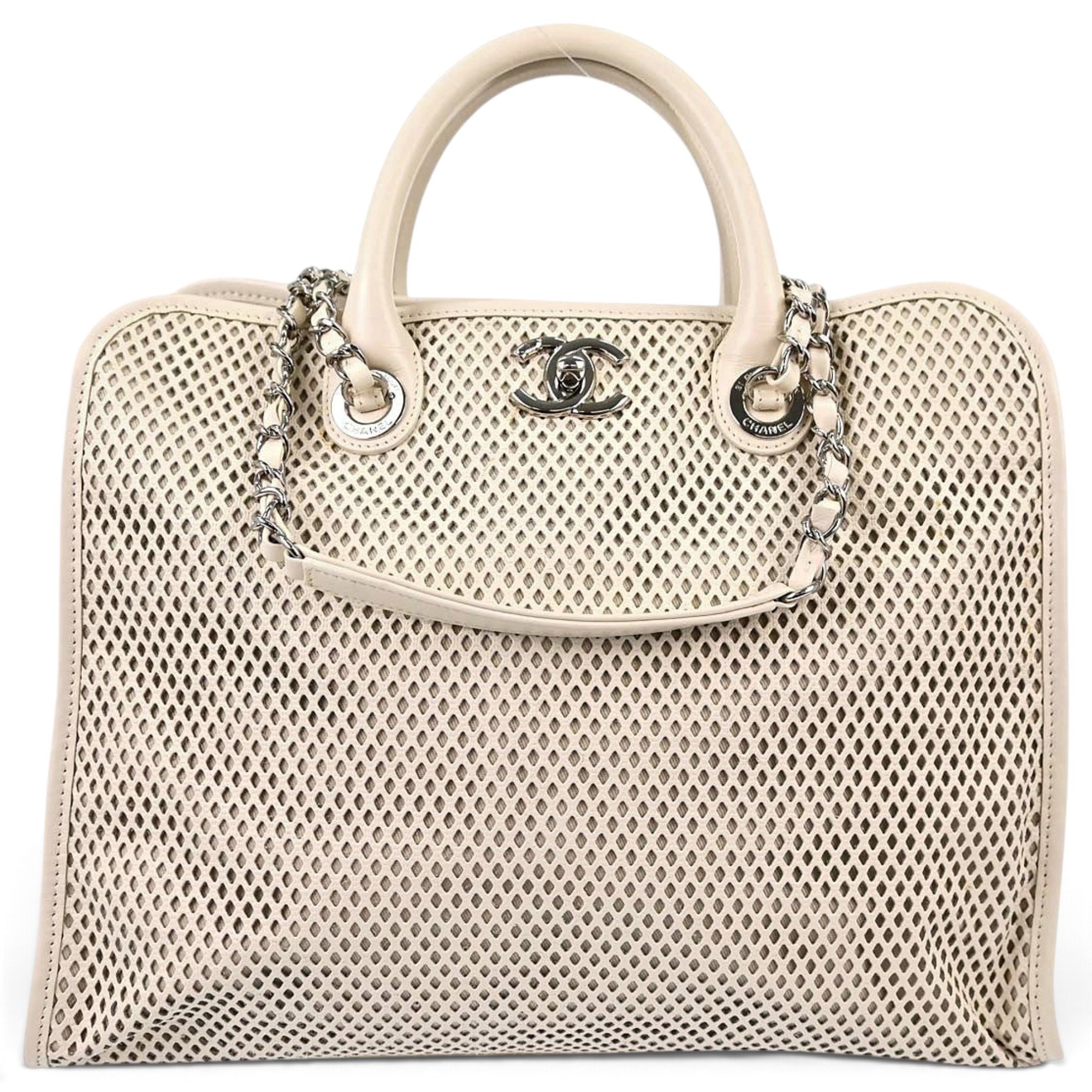 Leather tote