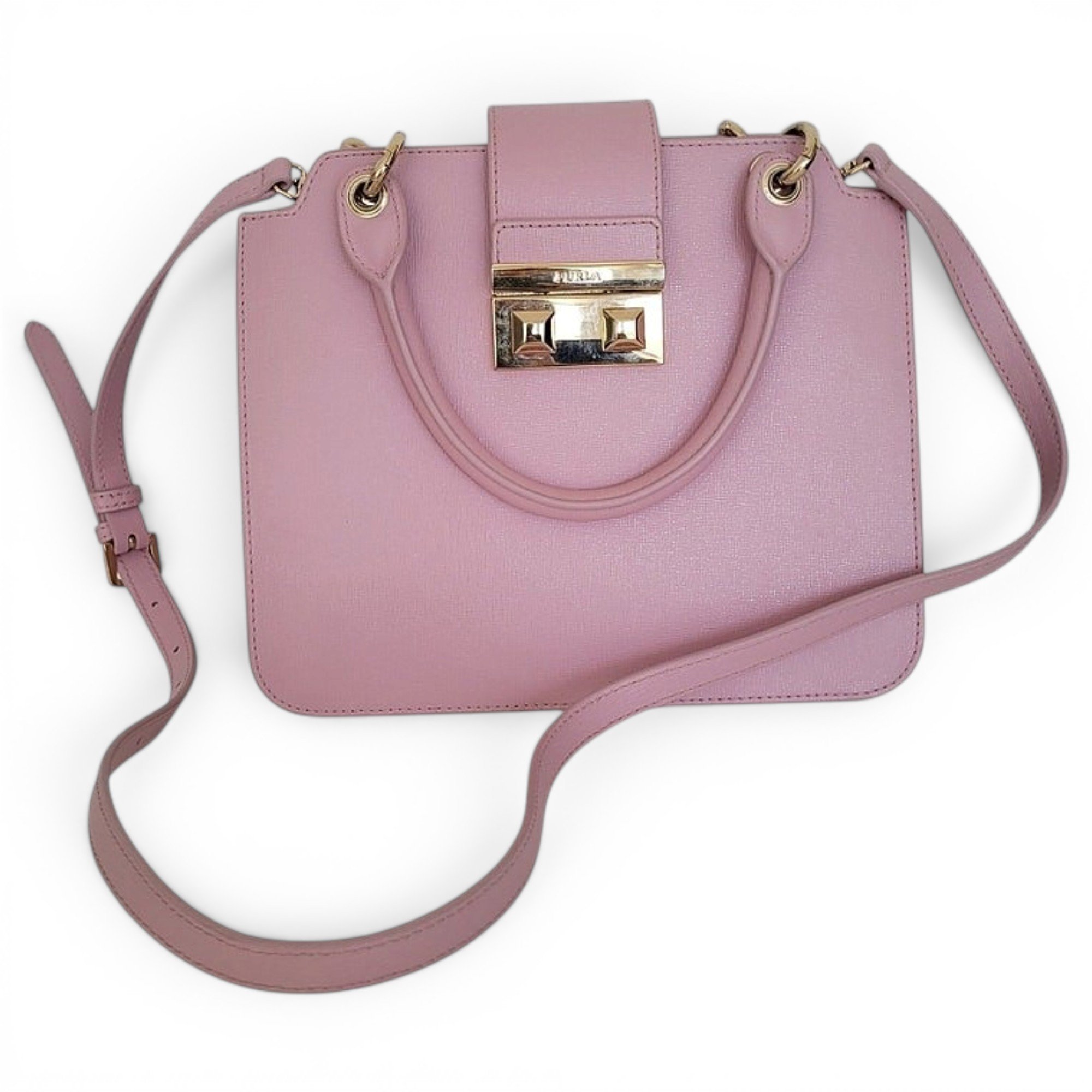 Leather satchel