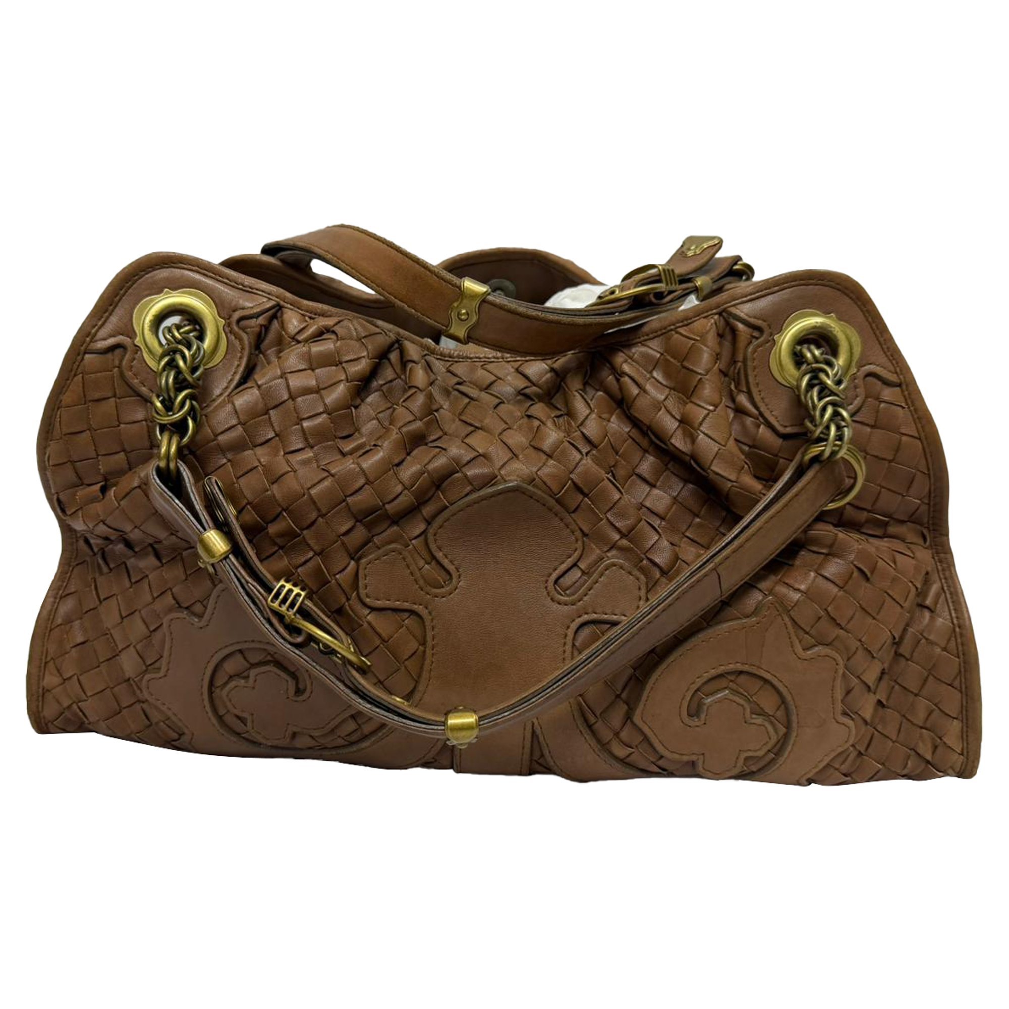 Leather handbag