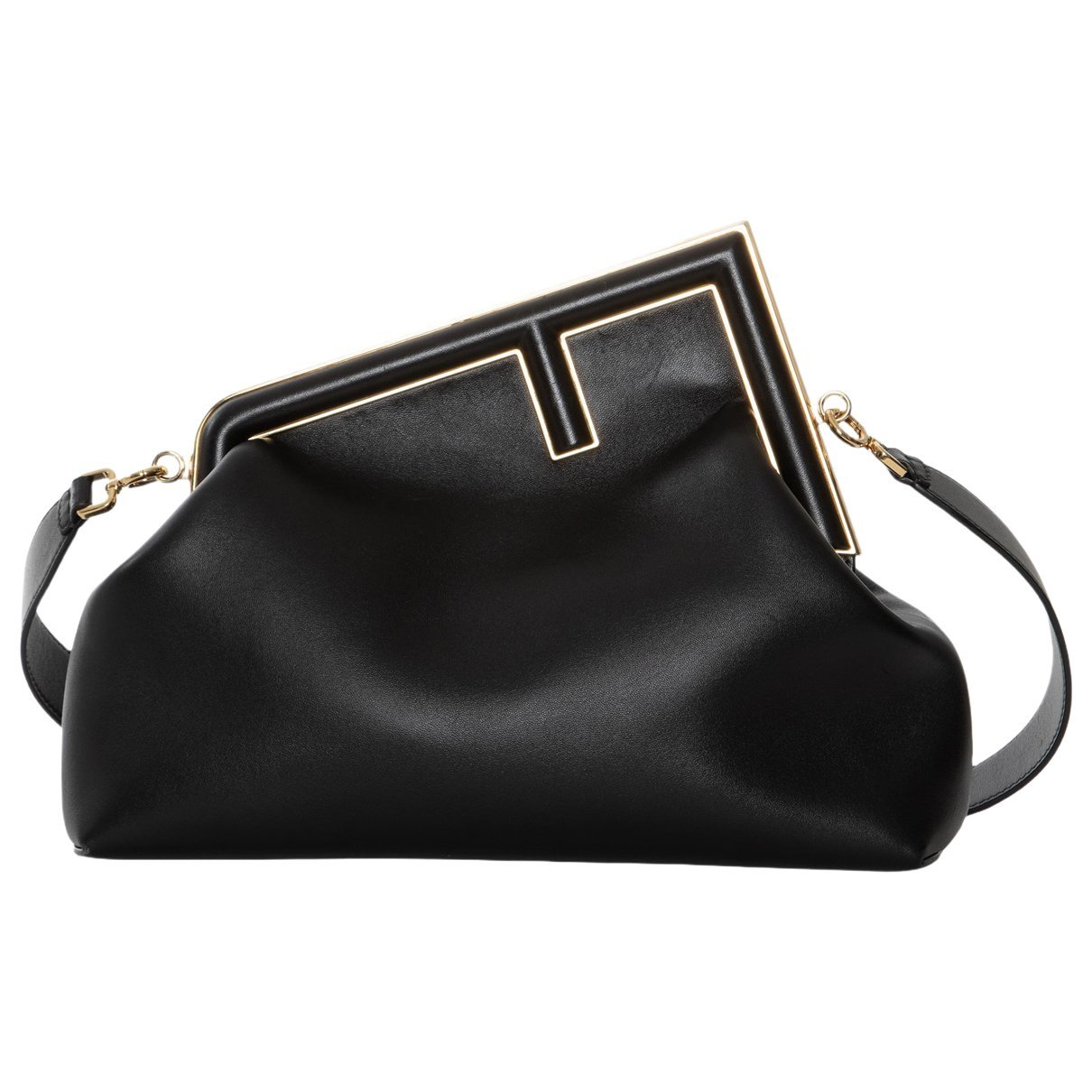 First leather handbag
