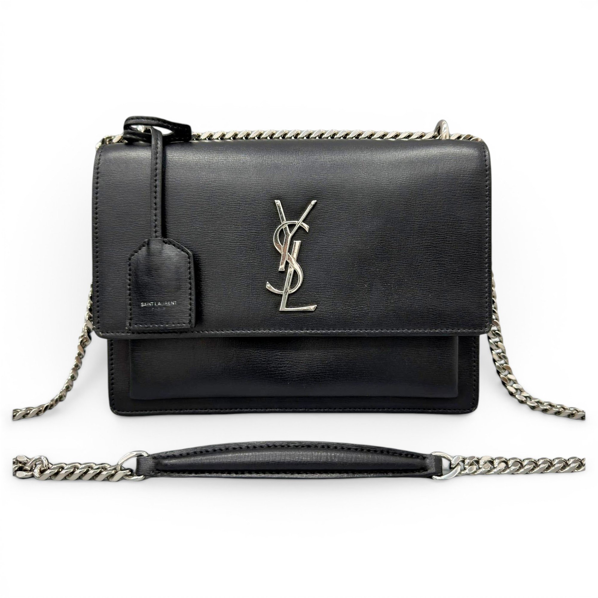 Sunset leather handbag