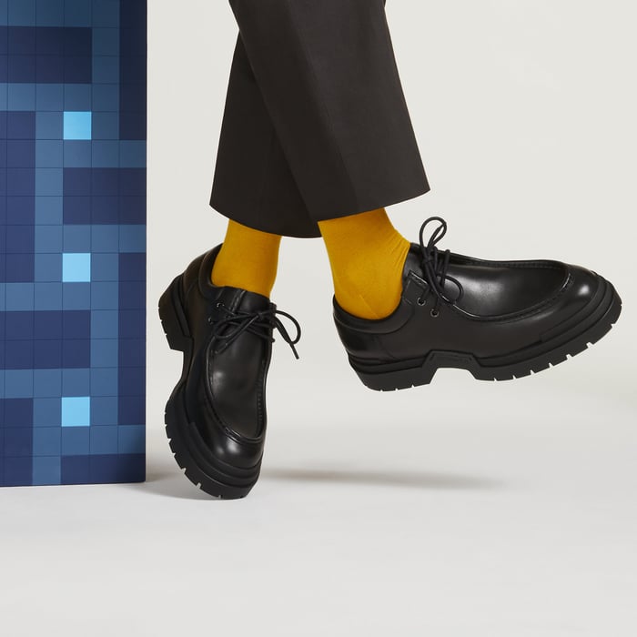 Noir Jason Derby Shoe
