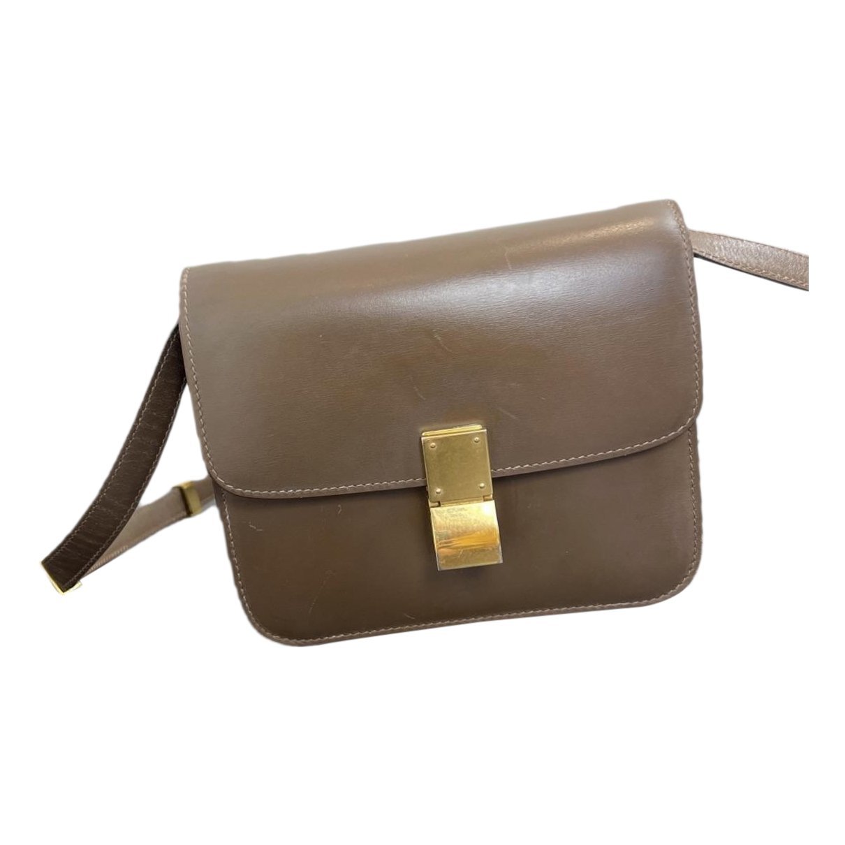 Classic leather handbag
