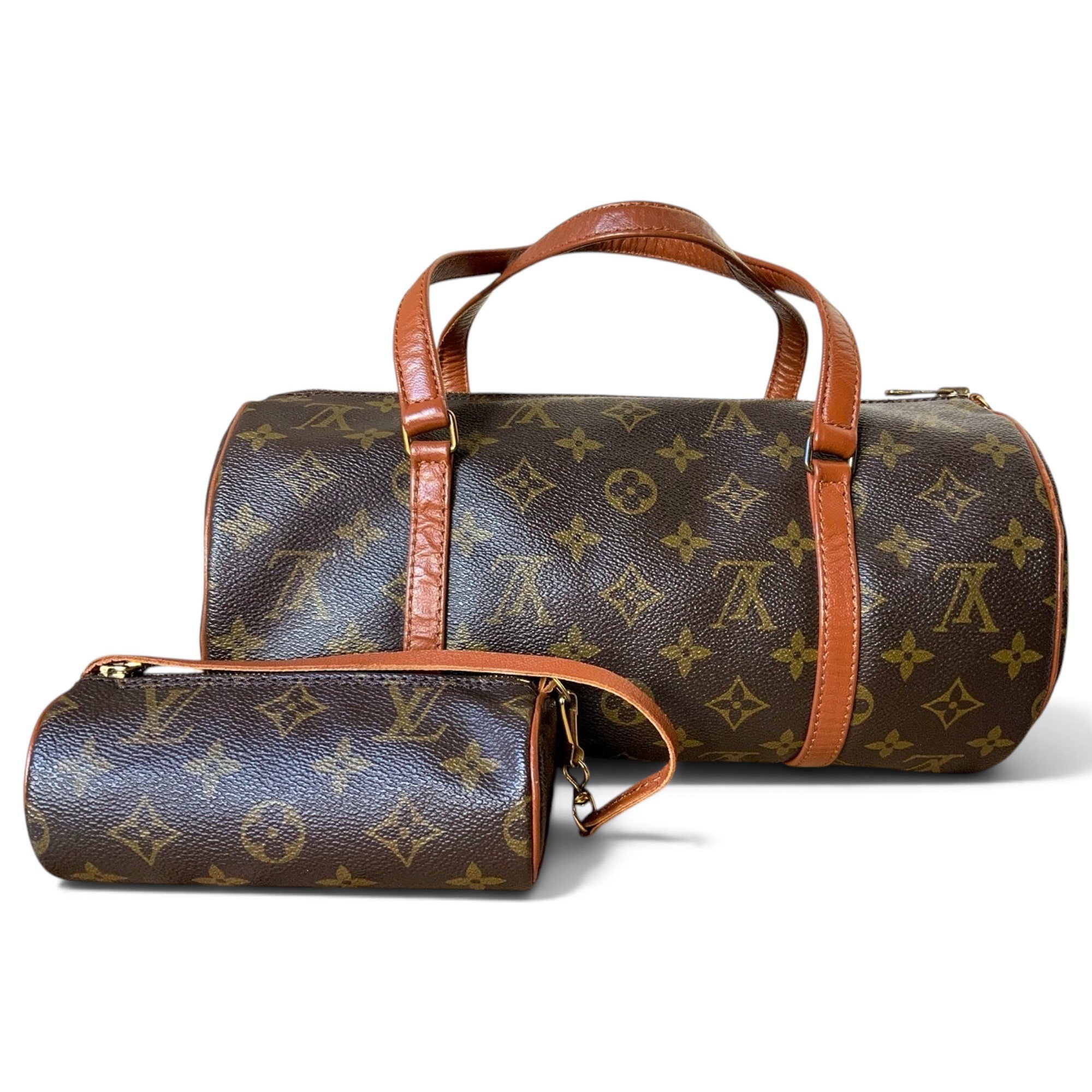 Louis Vuitton Papillon leather handbag