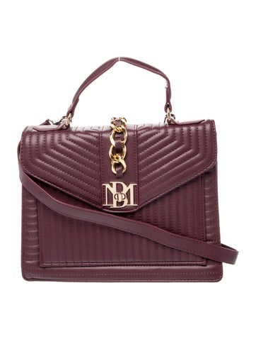 Leather Top Handle Bag