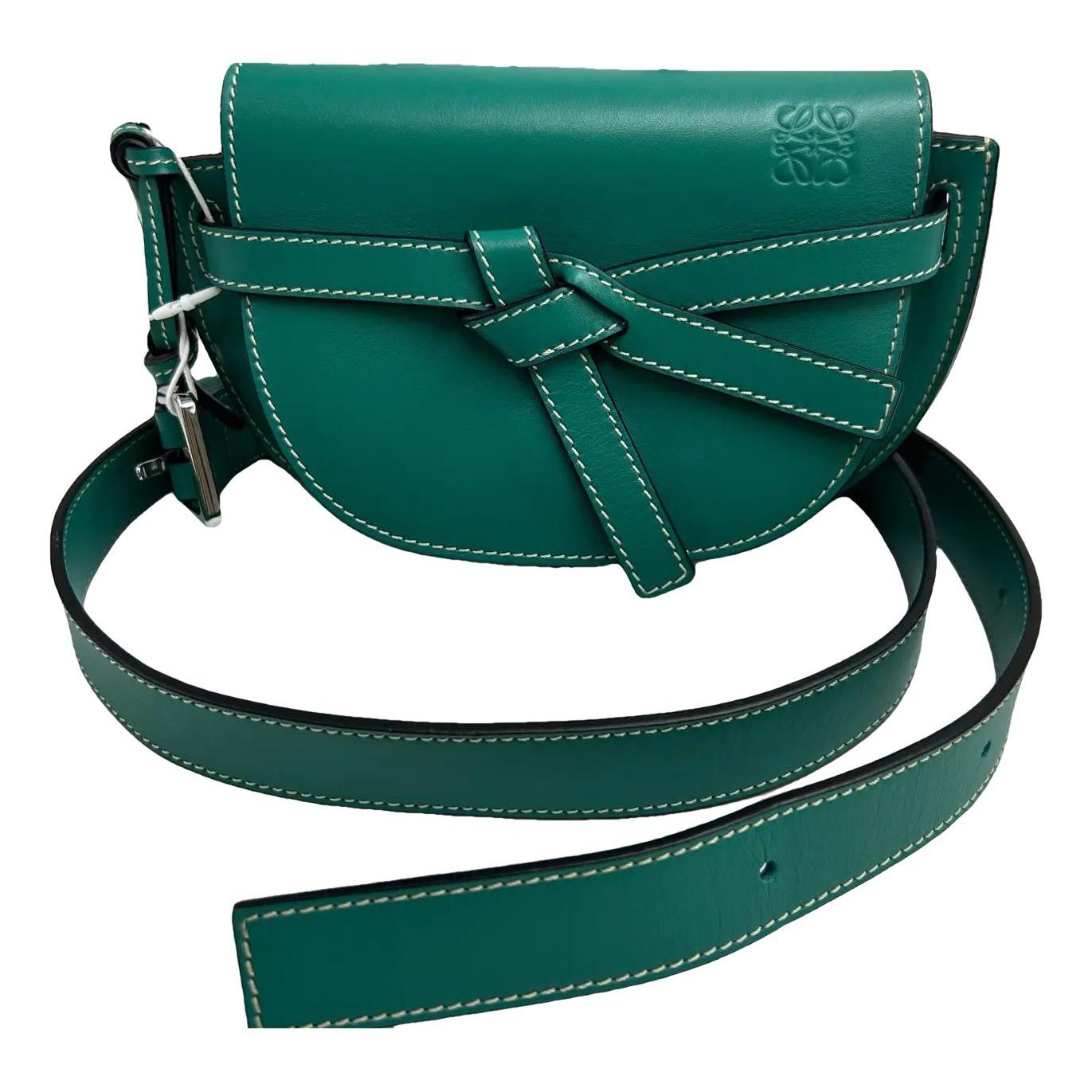 Gate leather crossbody bag