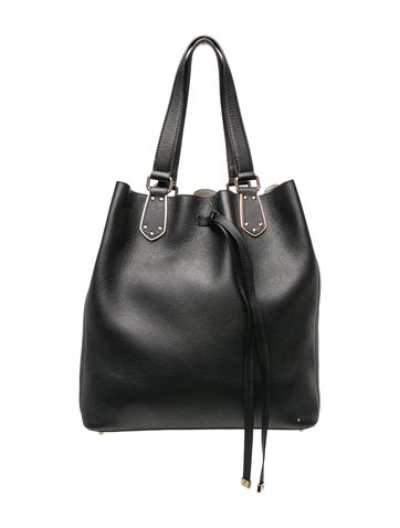 Leather Bucket Bag