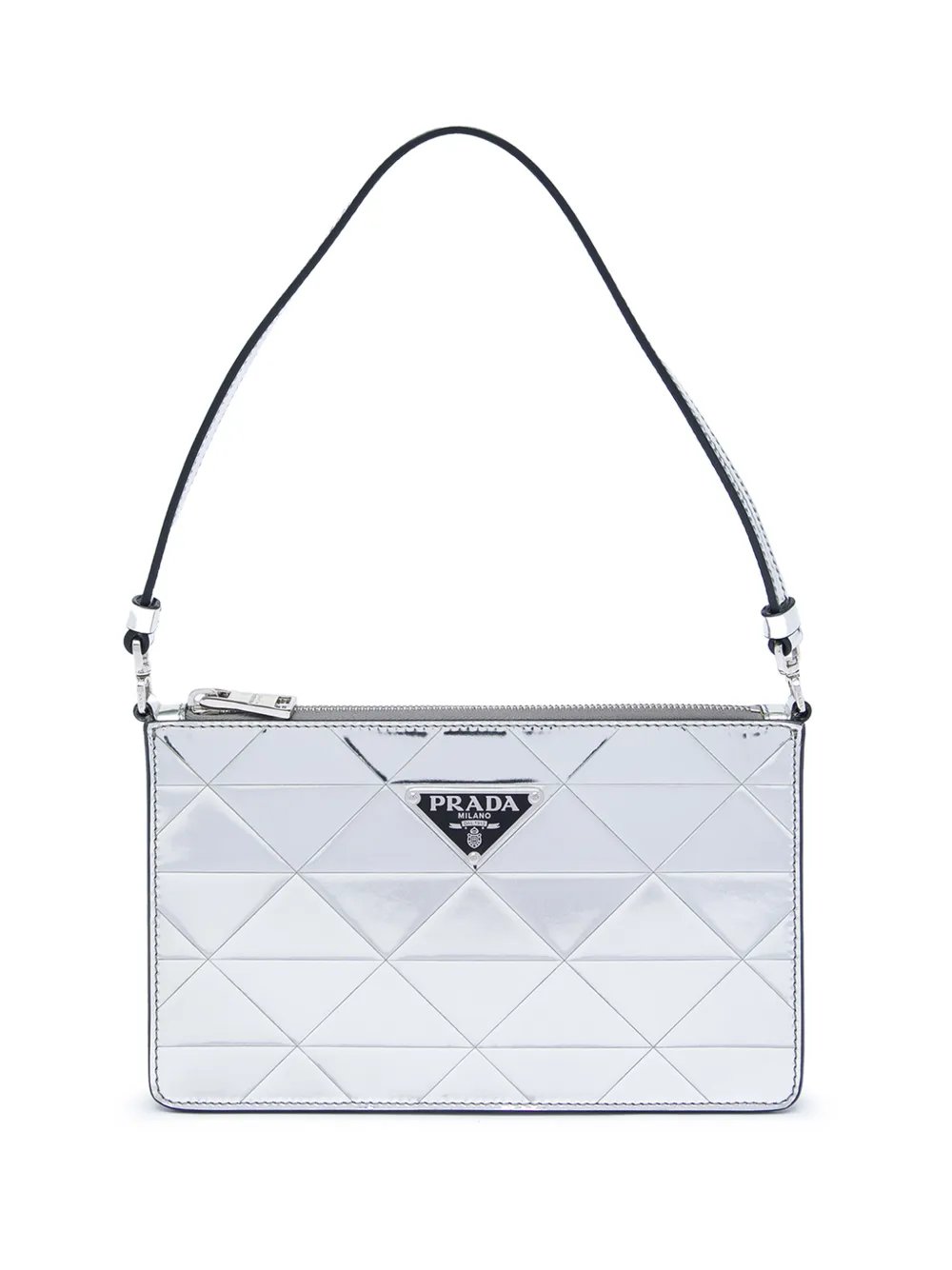 2013-2026 Mini Metallic Spazzolato Tria shoulder bag