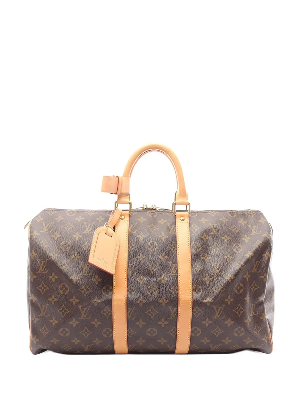 Louis Vuitton 2001 Monogram Keepall 45 travel bag